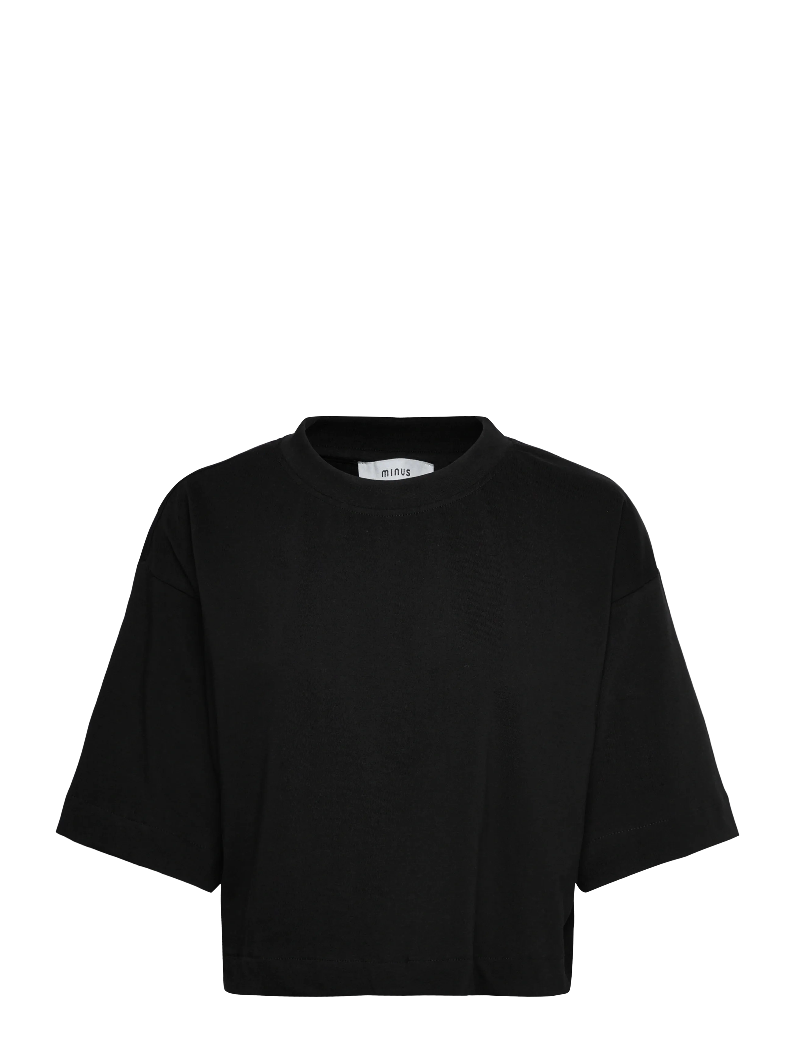 MINUS Msgamma Cropped Gots T-Shirt Schwarz - M - Damen
