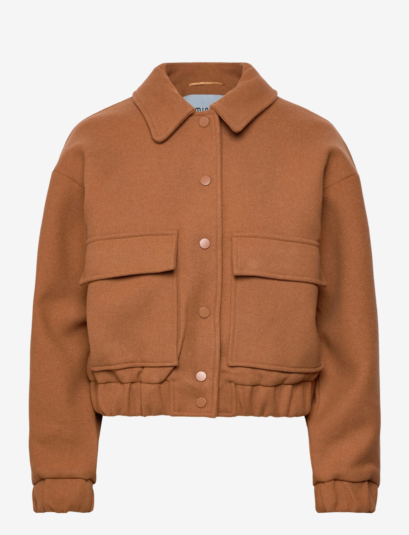 Minus - MSJinna Bomber Jacket - utility-jacken - tobacco brown - 0