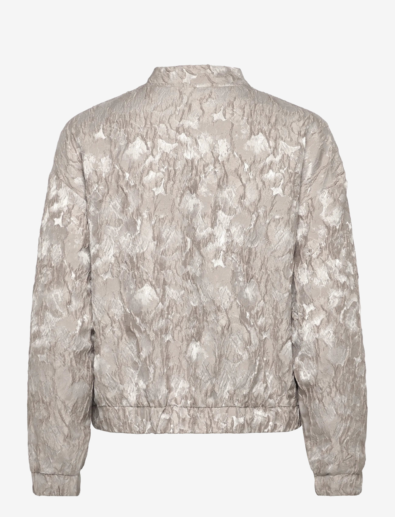 Minus - MSMirelle Short Jacket - spring jackets - string grey - 1