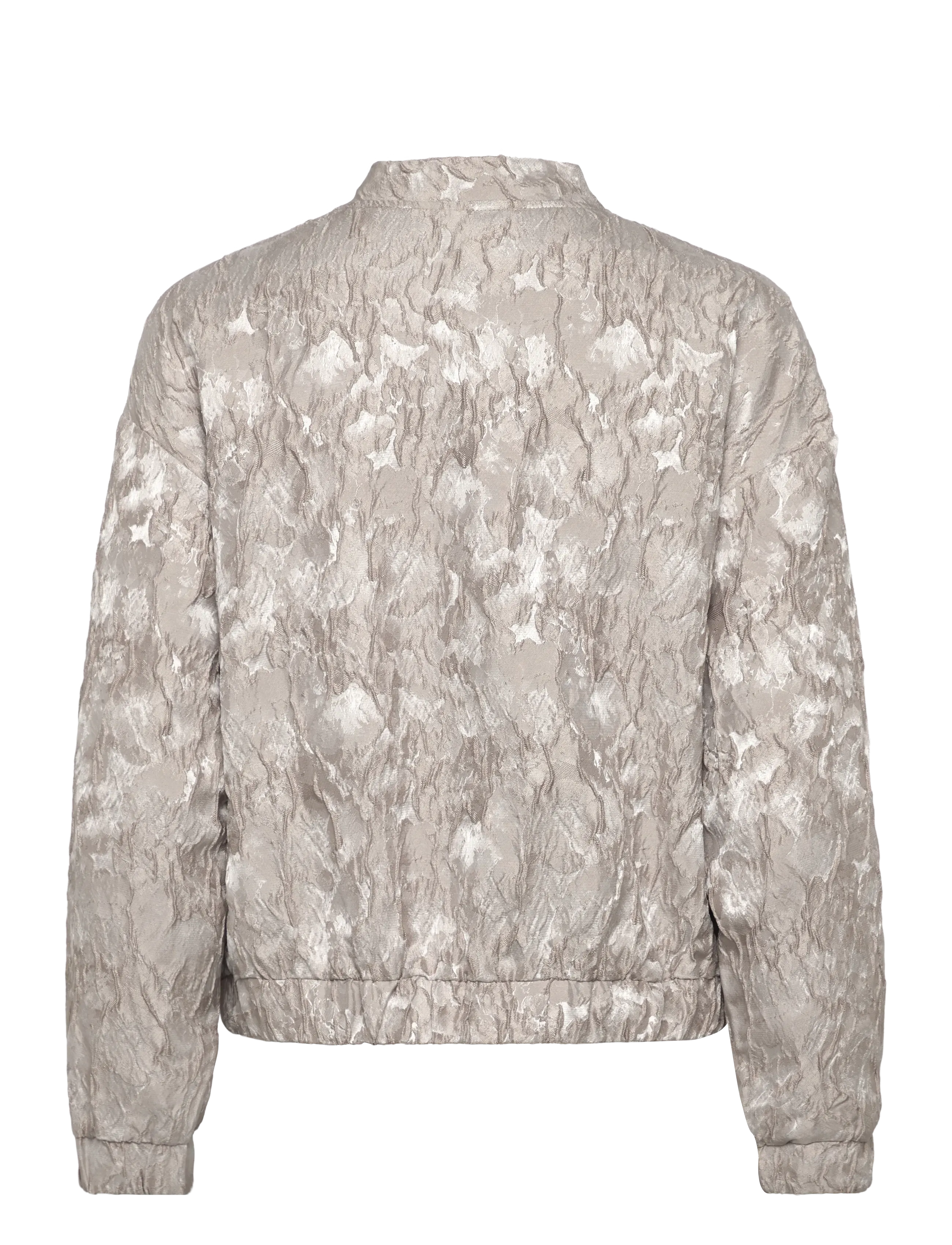 Minus - MSMirelle Short Jacket - ytterkläder - string grey - 1