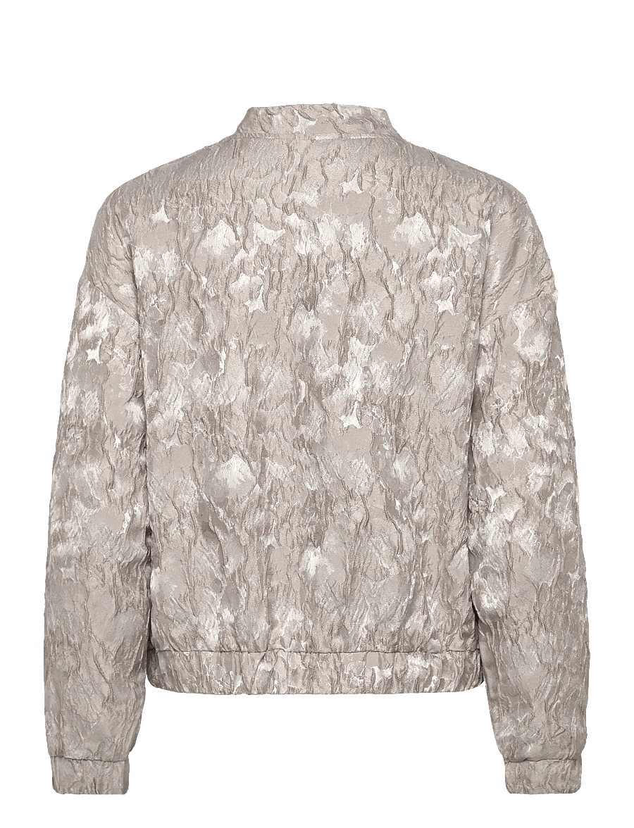 Minus - MSMirelle Short Jacket - frühlingsjacken - string grey - 1