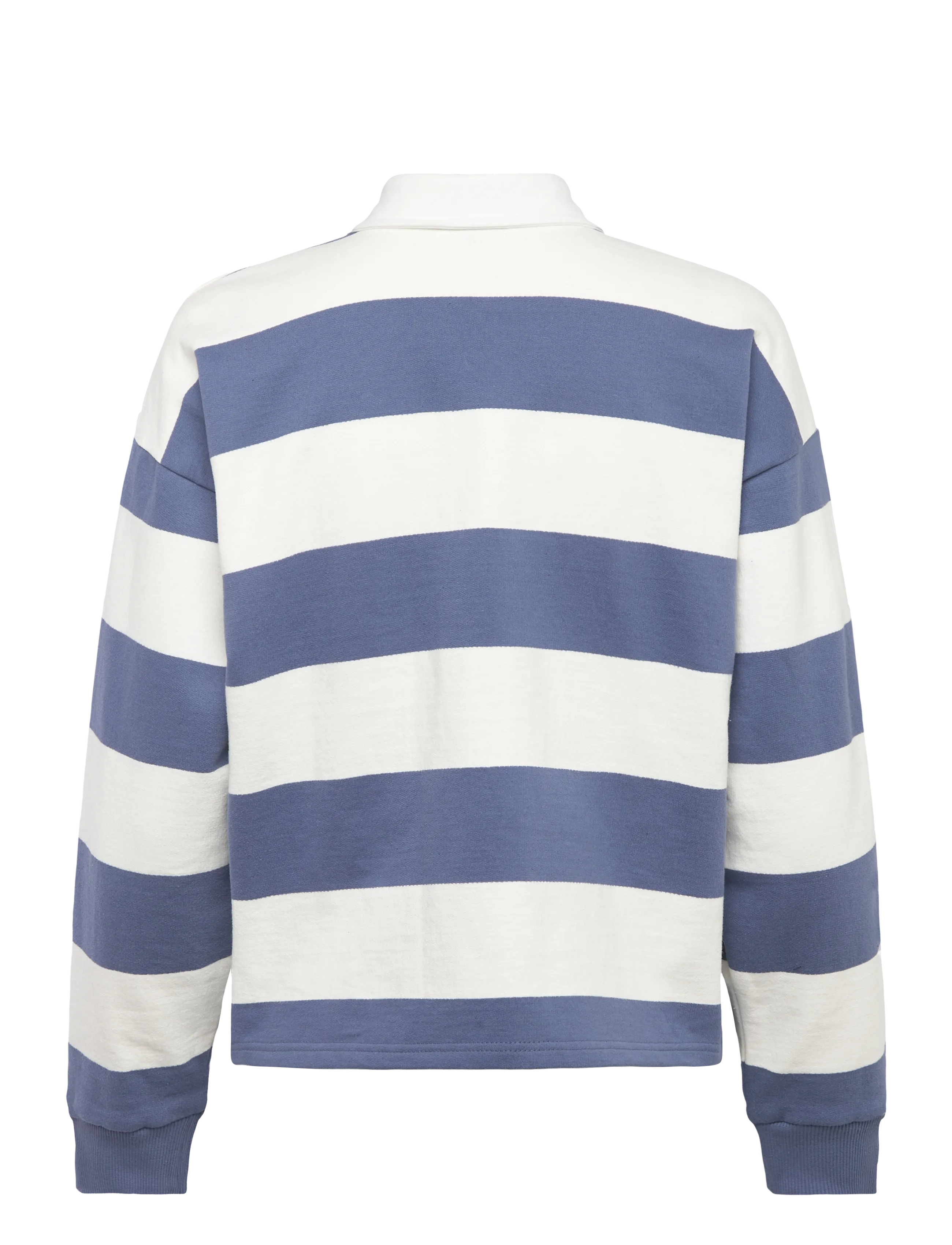 Minus - MSEstella Polo Sweat - cloud dancer stripe - 2