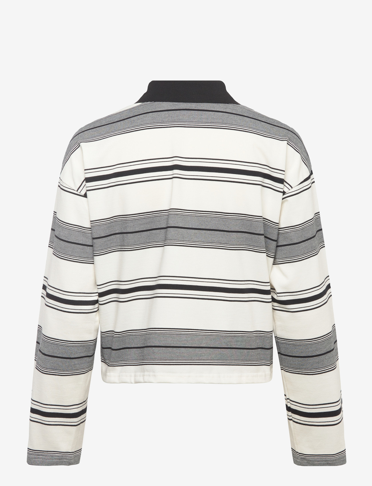 Minus - MSRania Long Sleeve T-Shirt - poloshirts - black striped - 1