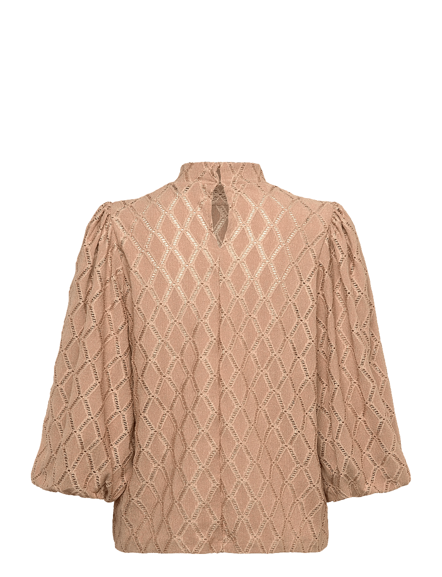 Minus - MSTindera Blouse - långärmade blusar - biscuit brown - 2