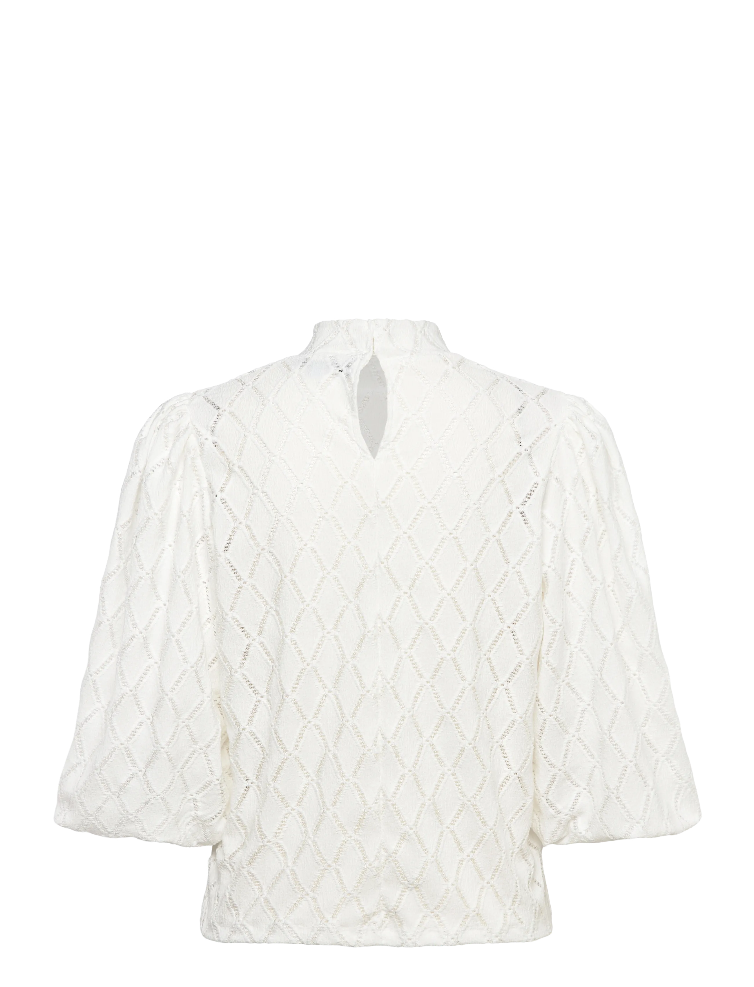 Minus - MSTindera Blouse - long-sleeved blouses - cloud dancer - 2