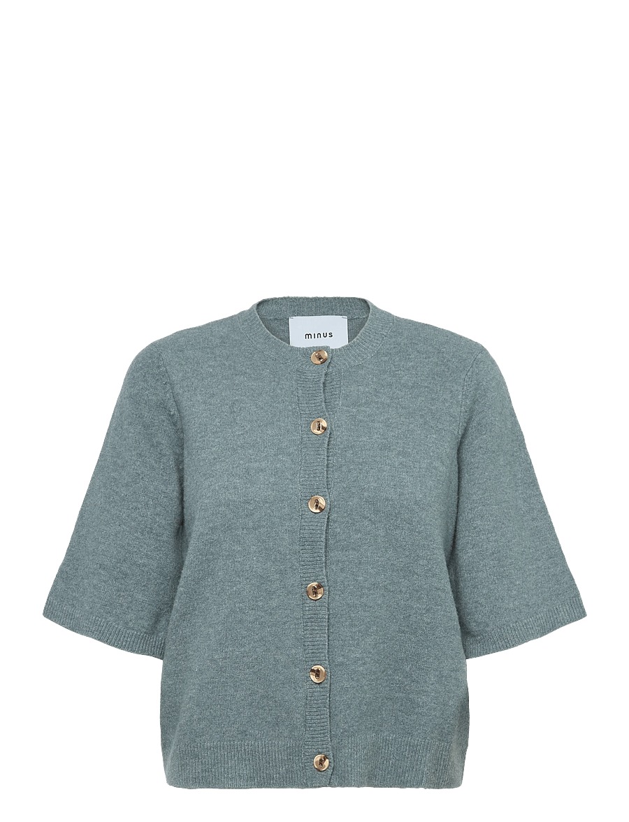 Minus - MSJanna Knit Cardigan - cardigans - north atlantic mel. - 1