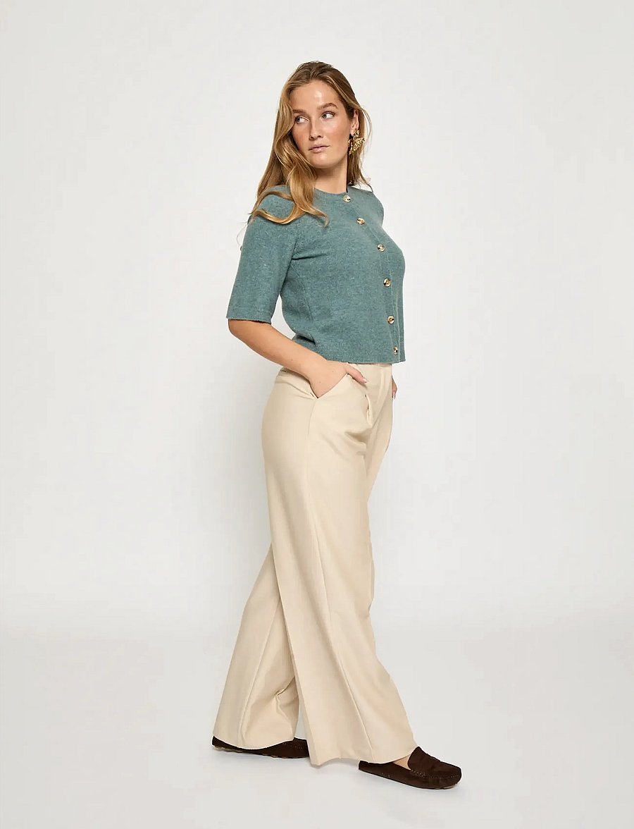 Minus - MSJanna Knit Cardigan - cardigans - north atlantic mel. - 4