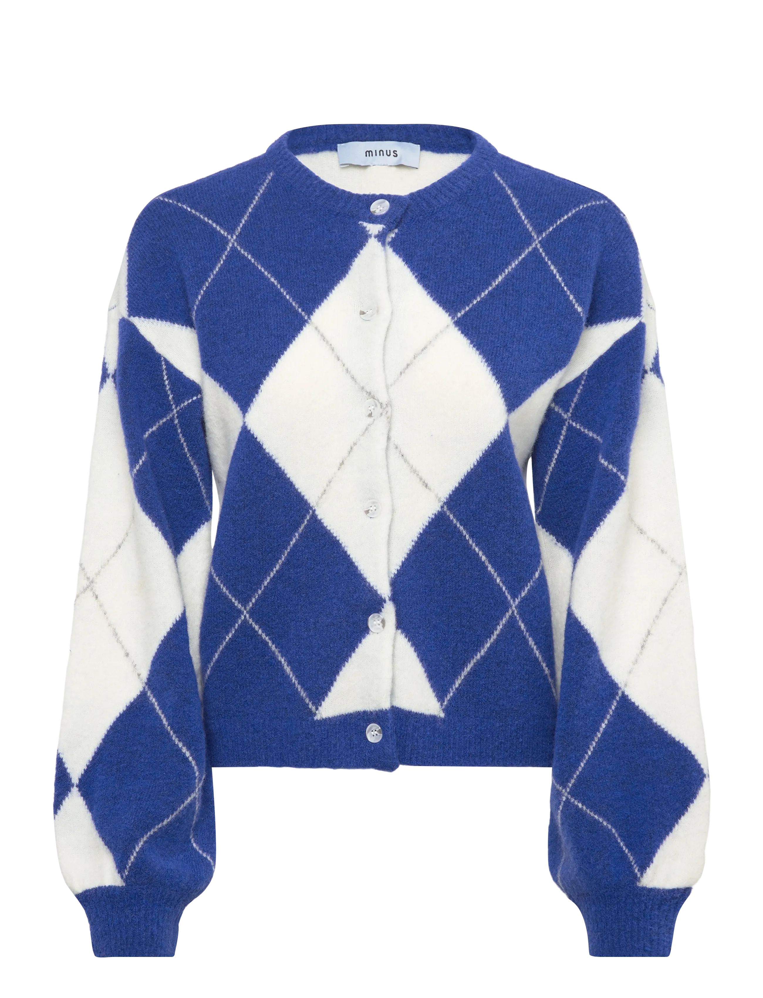 Minus MSWenda Knit Cardigan - Knitwear - BRIGHT COBALT BLUE / blue