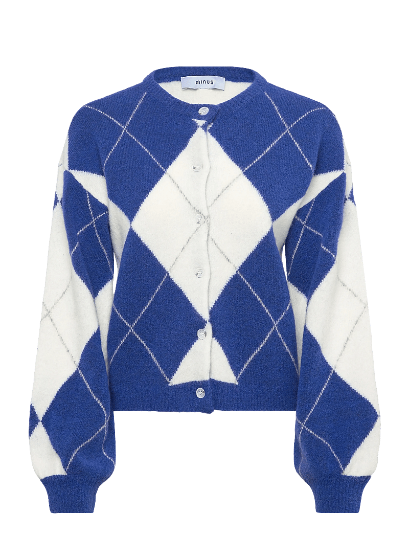 Minus - MSWenda Knit Cardigan - kardiganid - bright cobalt blue - 0