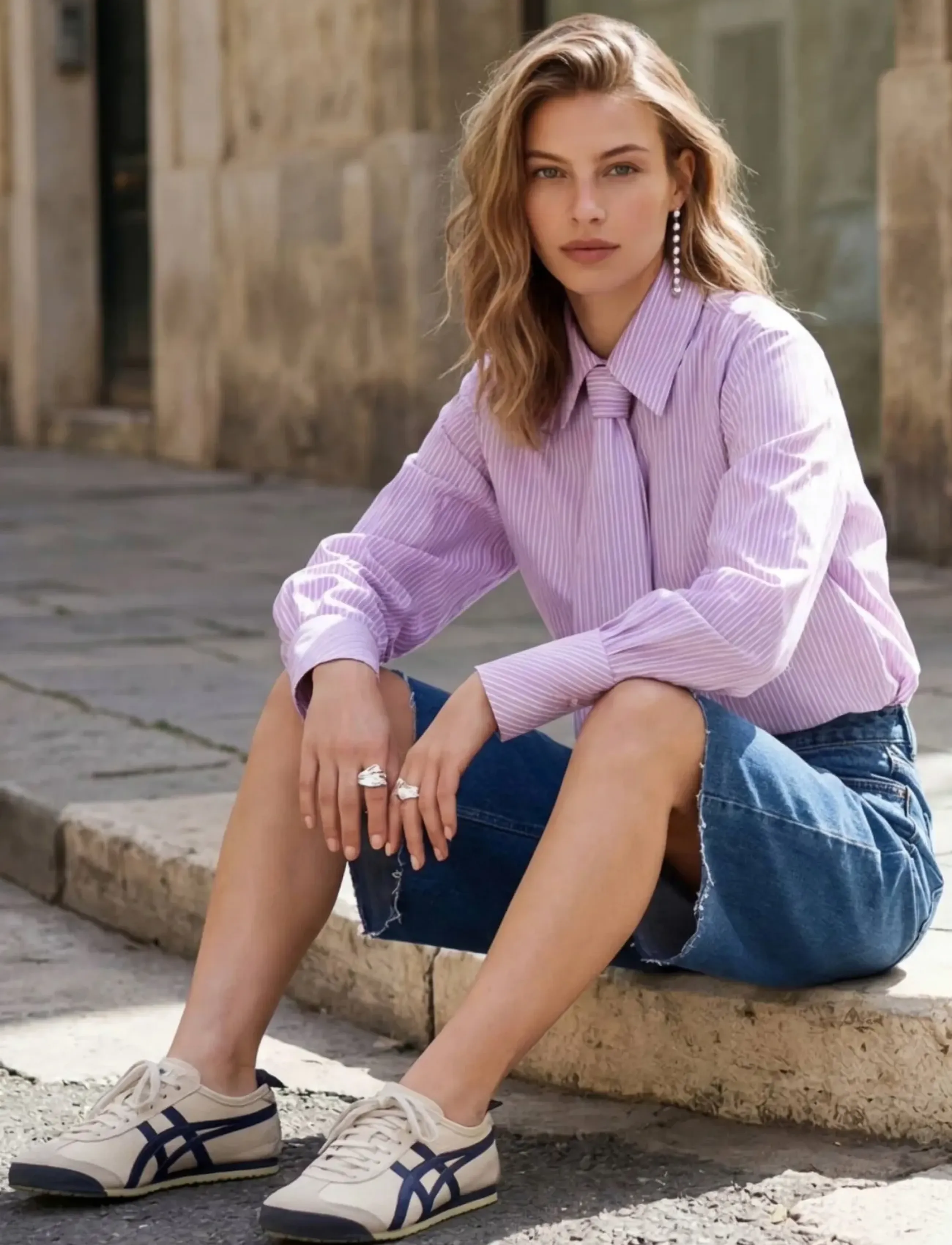Minus - MSHellea Shirt - långärmade skjortor - prism pink - 4