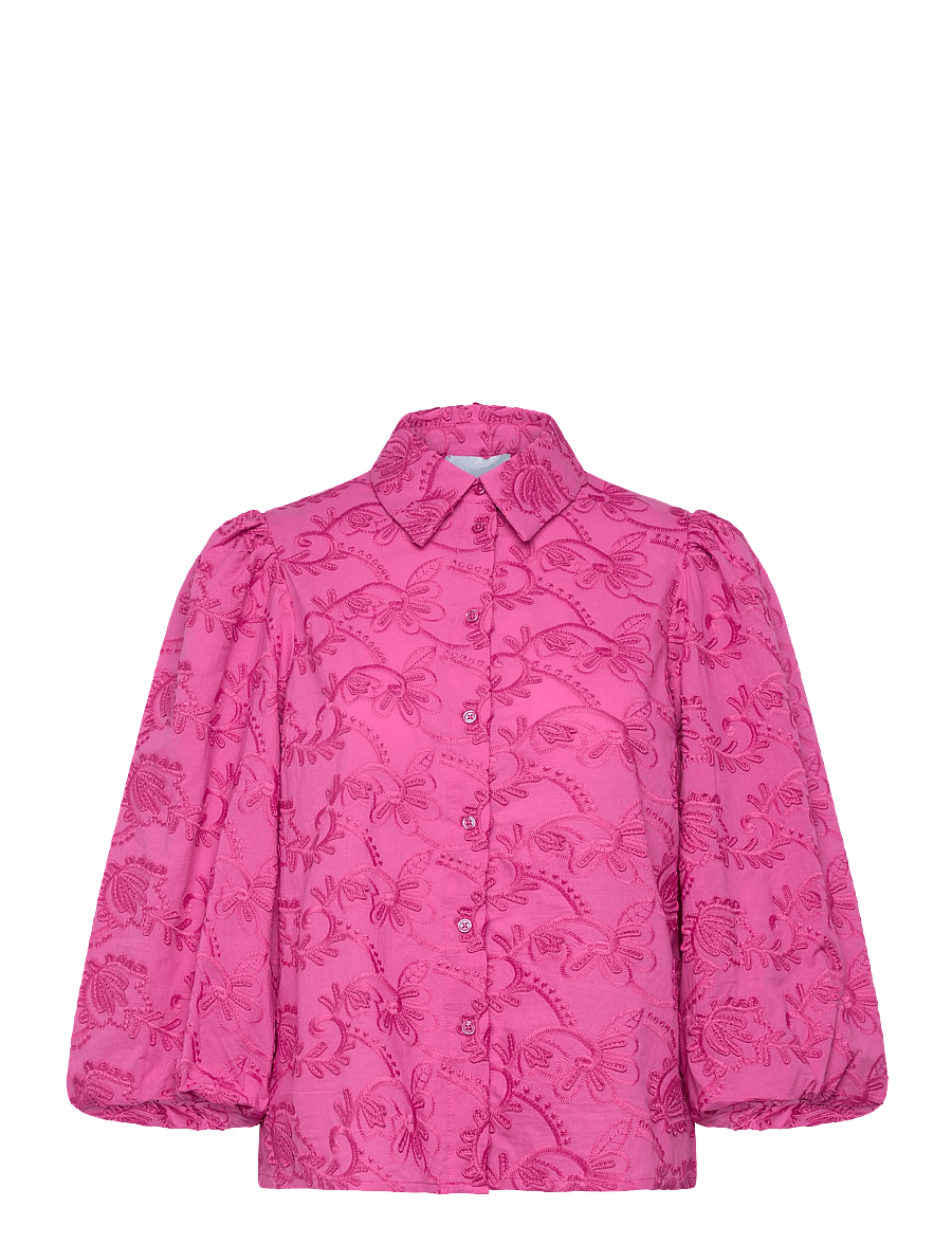 Minus - MSKerstin Shirt - langærmede skjorter - rose violet - 1