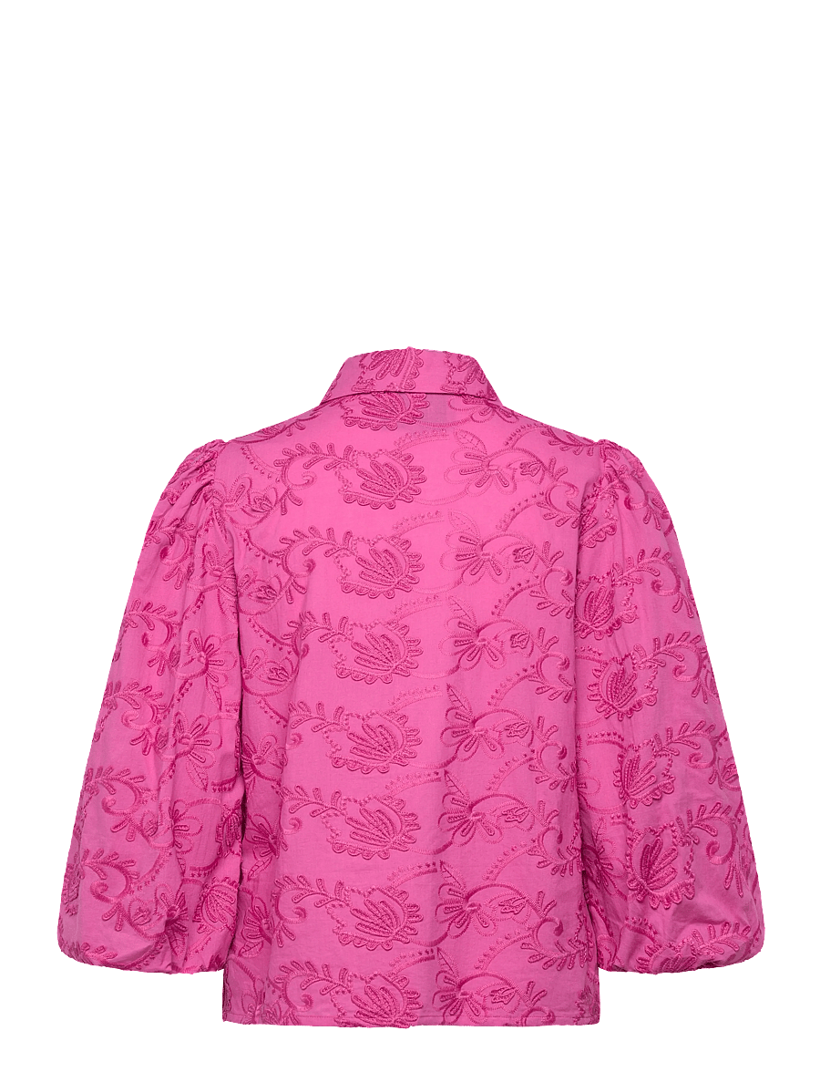 Minus - MSKerstin Shirt - langærmede skjorter - rose violet - 2