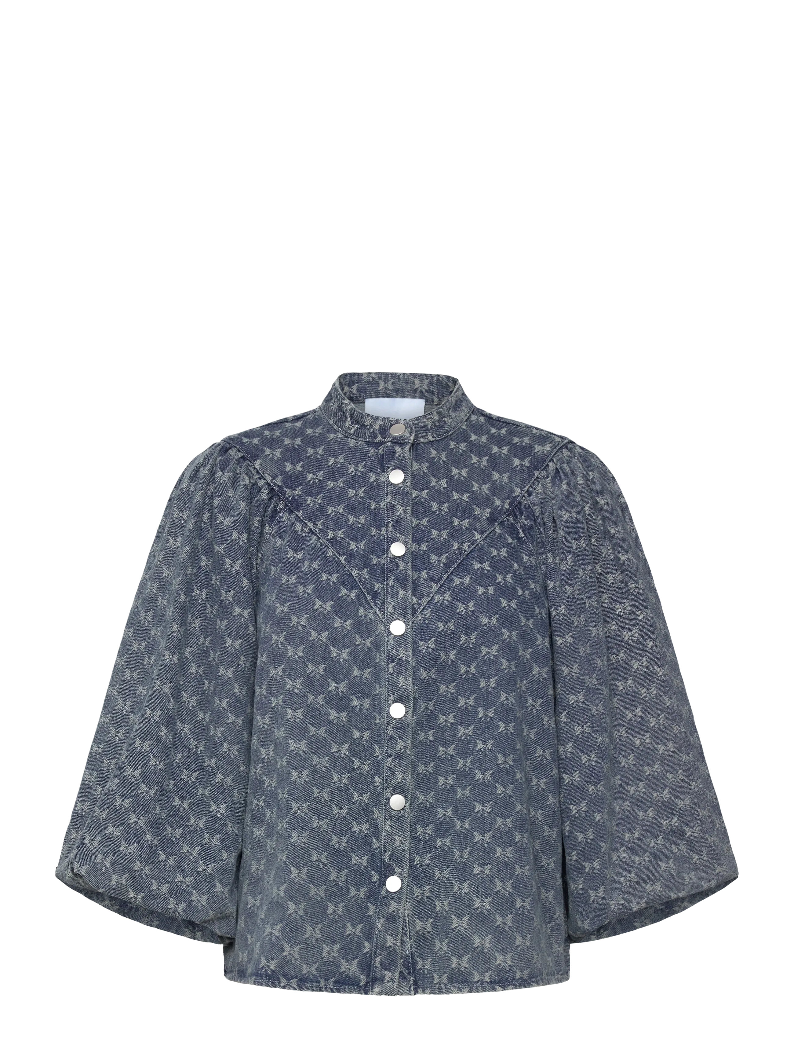 Minus MSSienne Shirt - Blusar & Skjortor - LYSEBLÅ / blue