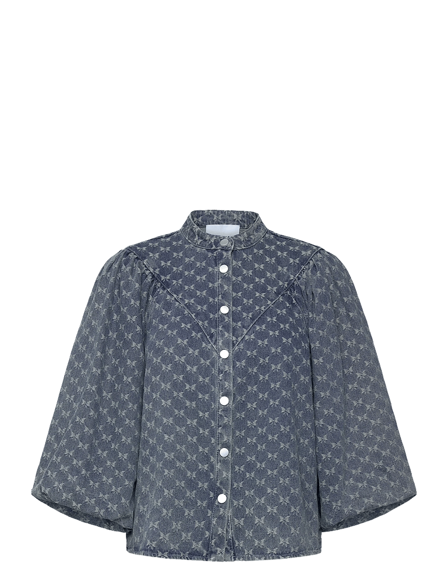 Minus - MSSienne Shirt - jeanshemden - lyseblÅ - 1