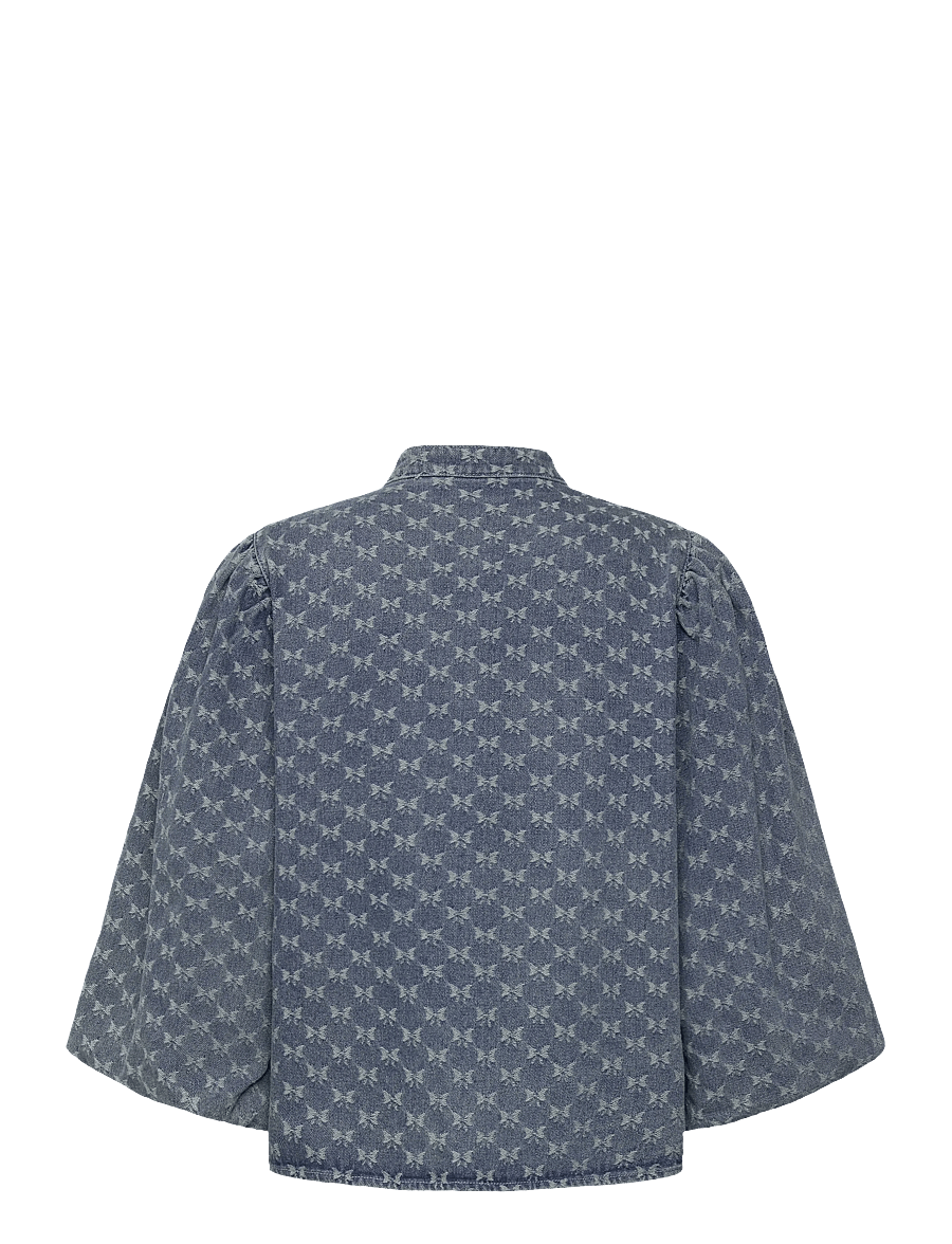 Minus - MSSienne Shirt - jeanshemden - lyseblÅ - 2