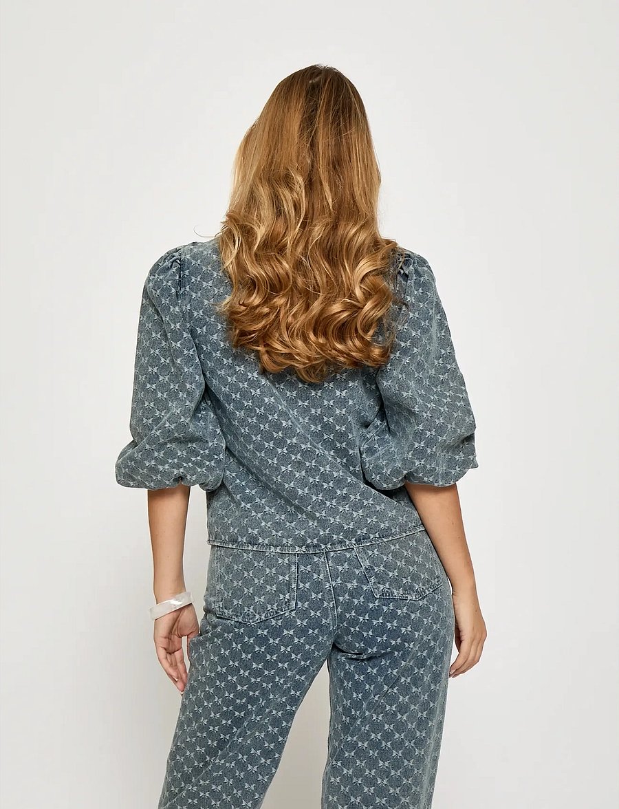 Minus - MSSienne Shirt - jeanshemden - lyseblÅ - 3