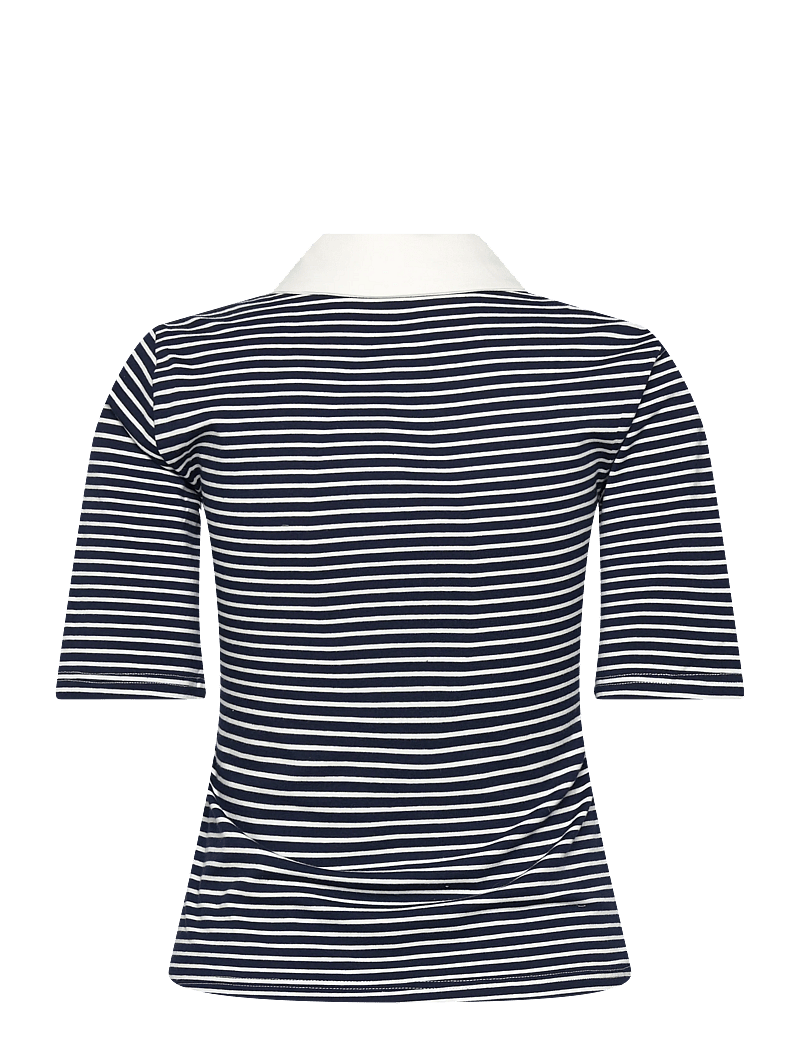 Minus - MSMalle Polo T-Shirt - pikéer - sky captain stripe - 2