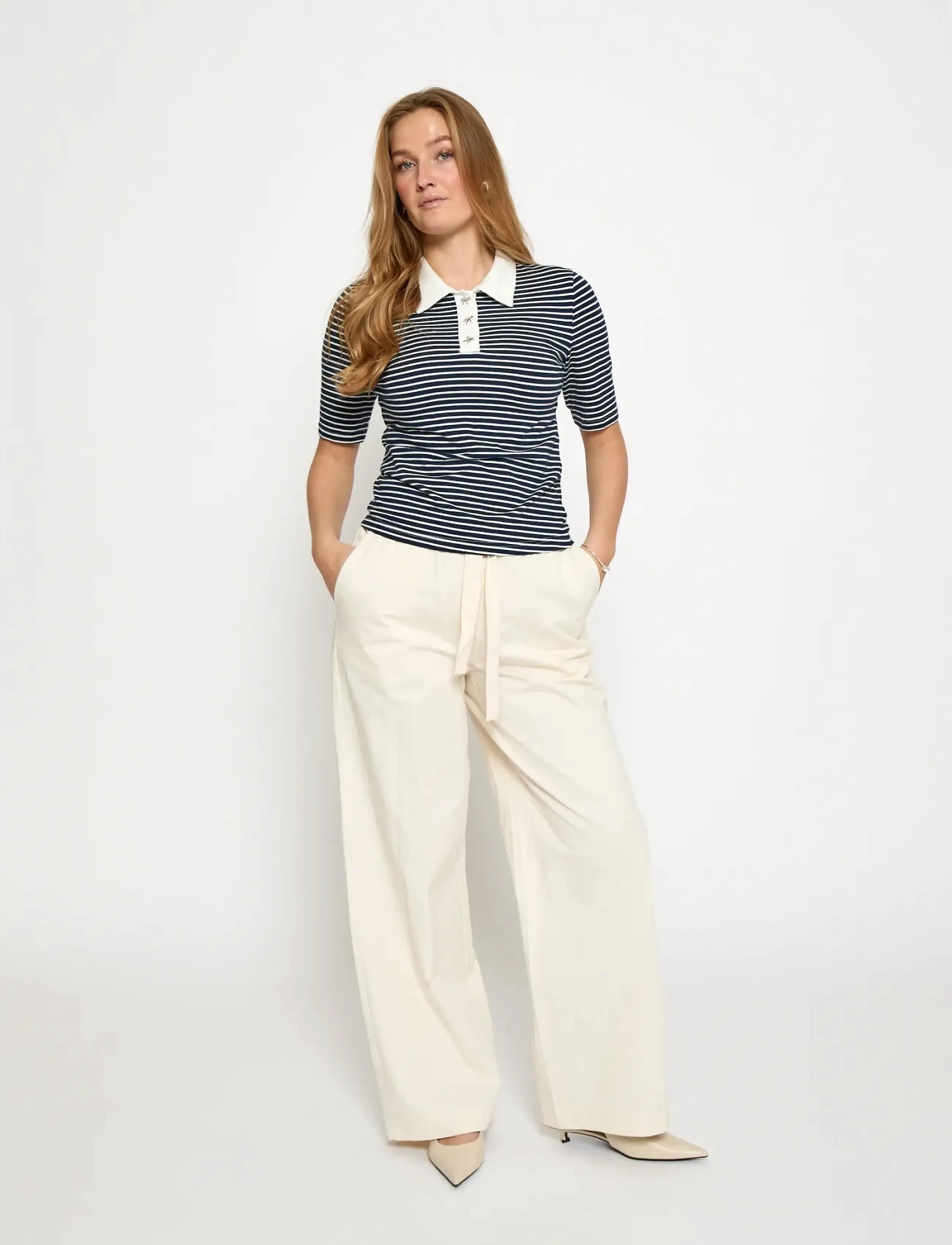 Minus Msmalle Polo T-Shirt dam – bild 3