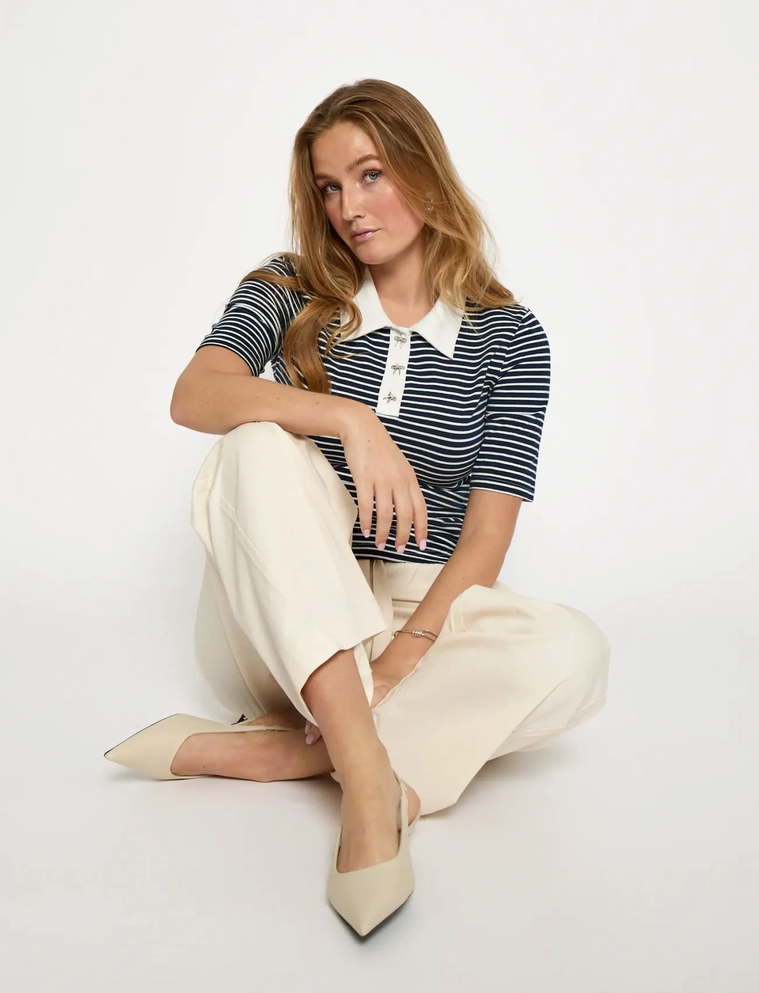 Minus Msmalle Polo T-Shirt dam – bild 4