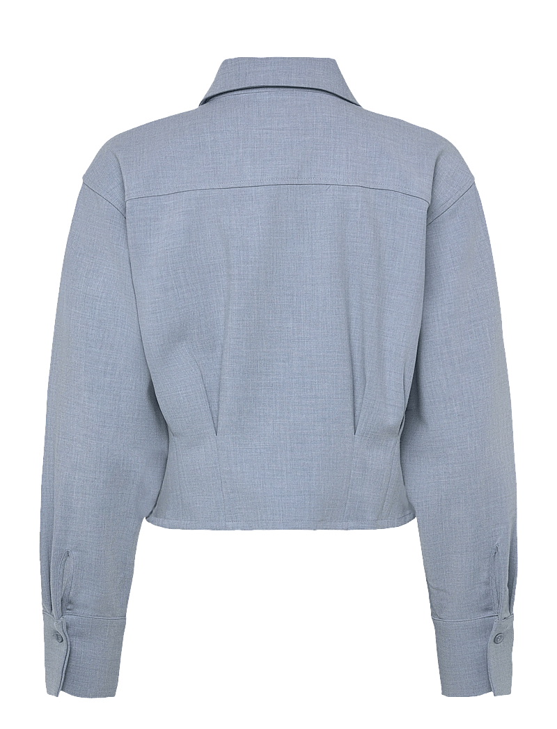 Minus - MSEmmely Shirt - langärmlige hemden - skyway blue - 2