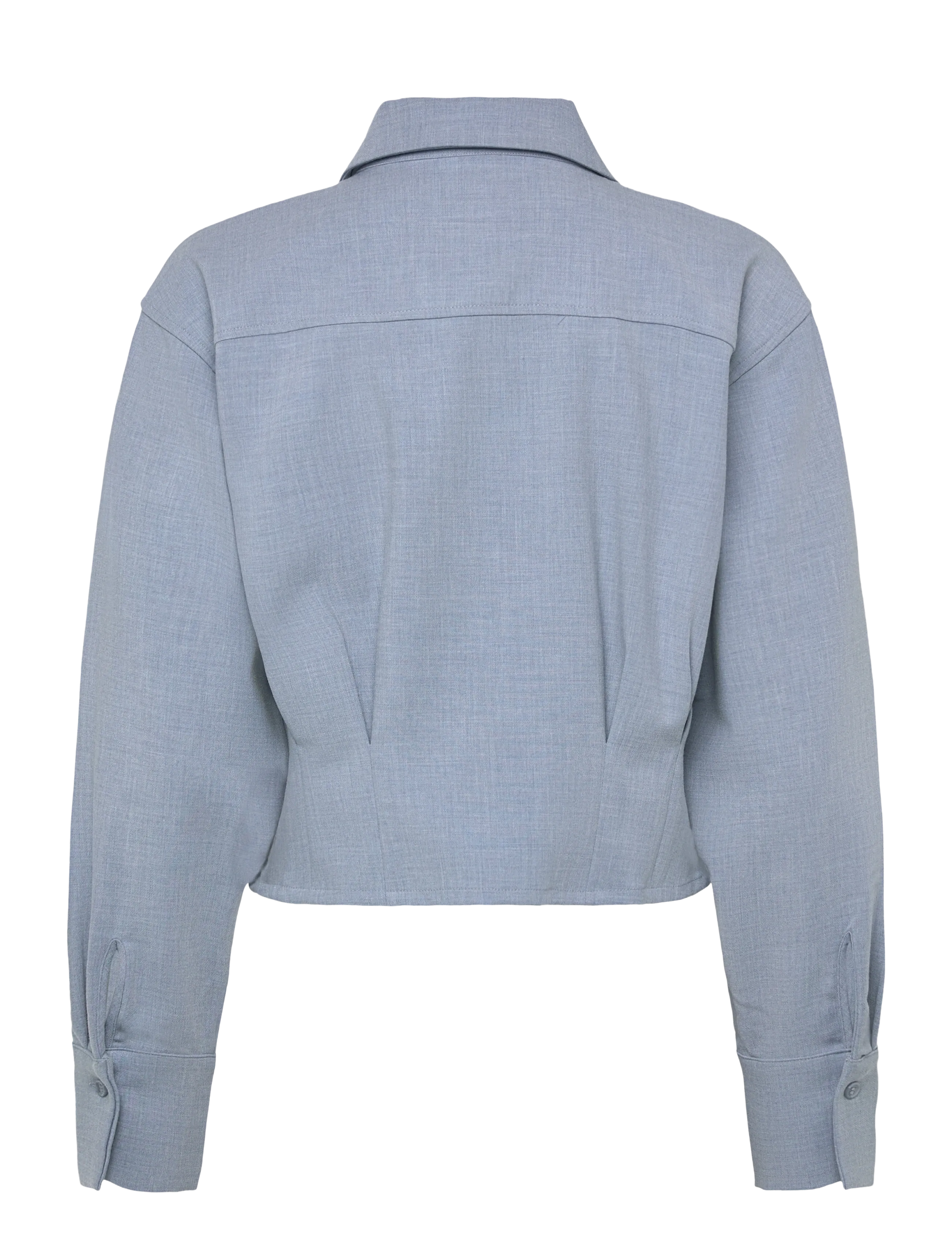 Minus - MSEmmely Shirt - pikkade varrukatega särgid - skyway blue - 2