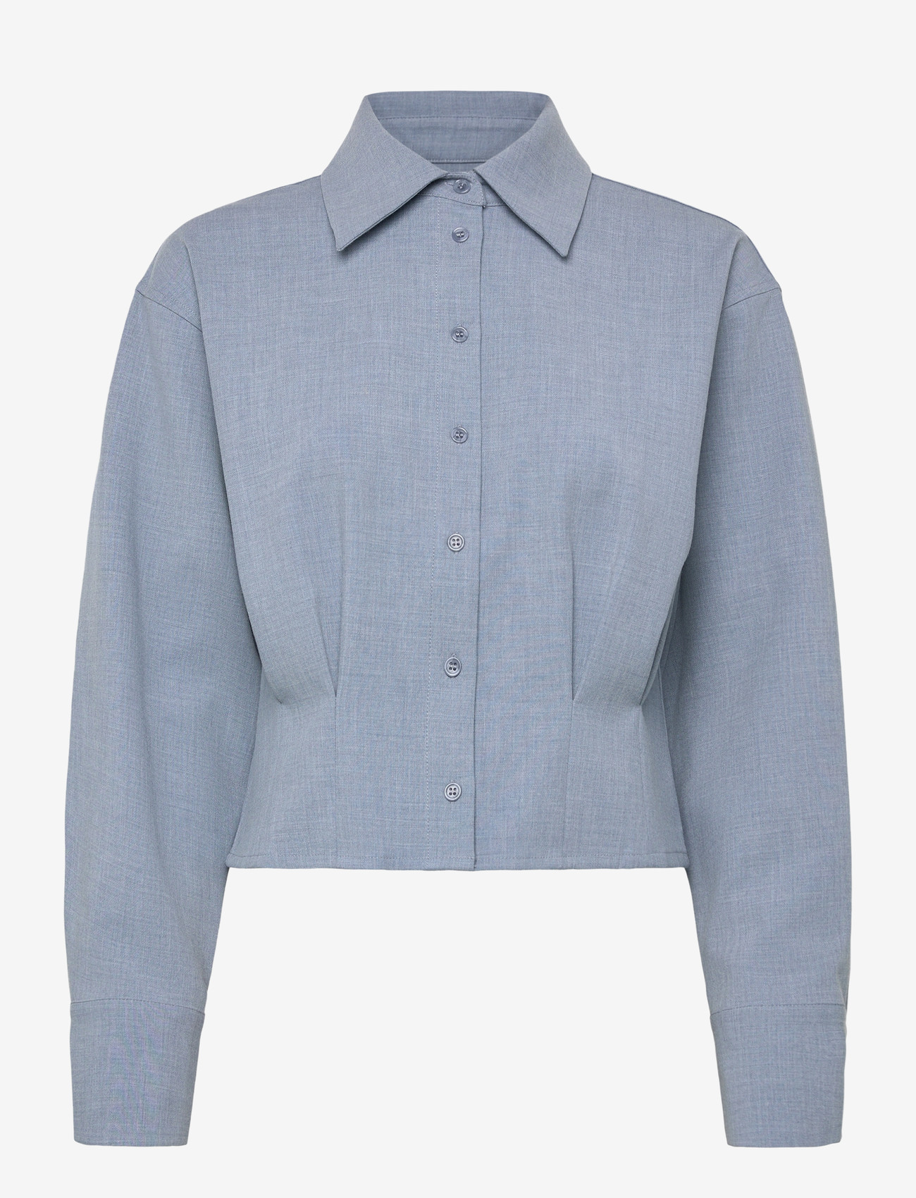 Minus - MSEmmely Shirt - langærmede skjorter - skyway blue - 3