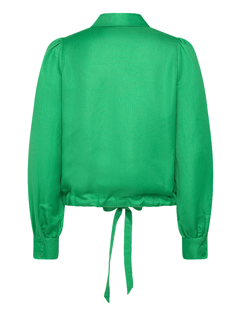 Minus - MSJuno Linen Shirt - hørskjorter - greenbriar - 2