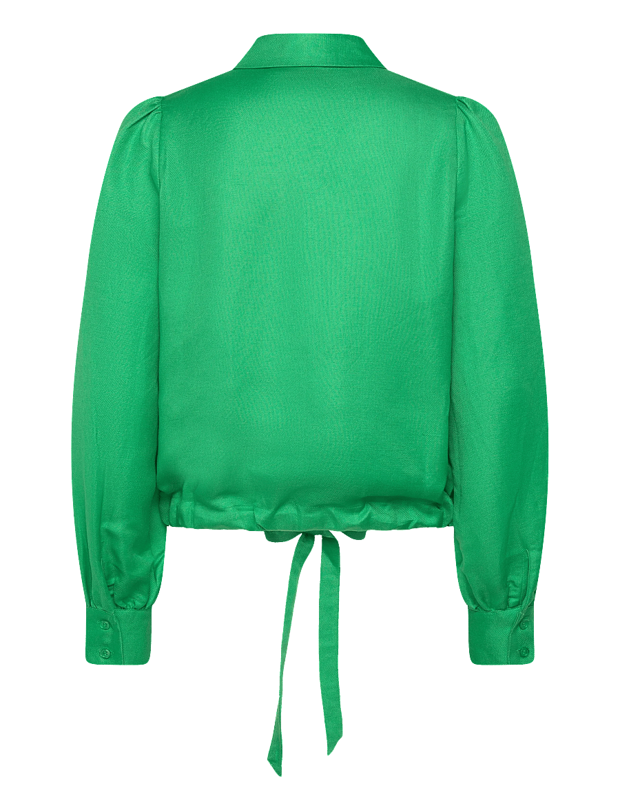 Minus - MSJuno Linen Shirt - hørskjorter - greenbriar - 2