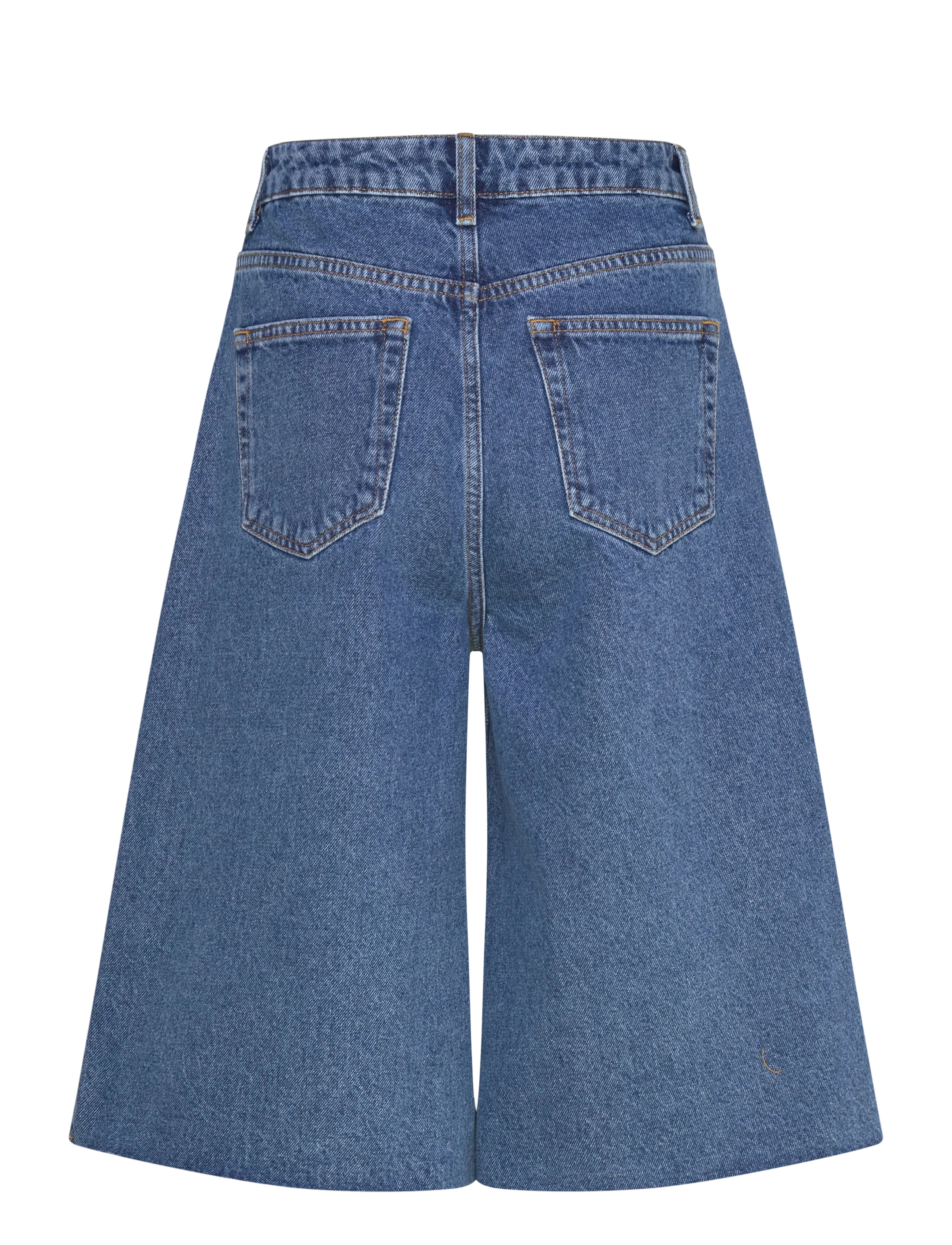 Minus - MSKaddi Bermuda Shorts - bermuda püksid - mid blue denim - 2