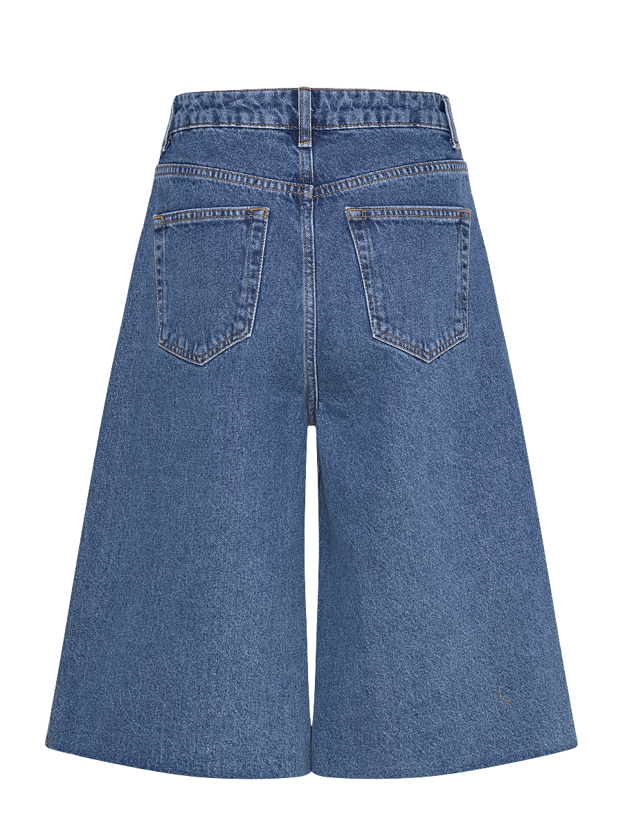 Minus - MSKaddi Bermuda Shorts - jeansshorts - mid blue denim - 2