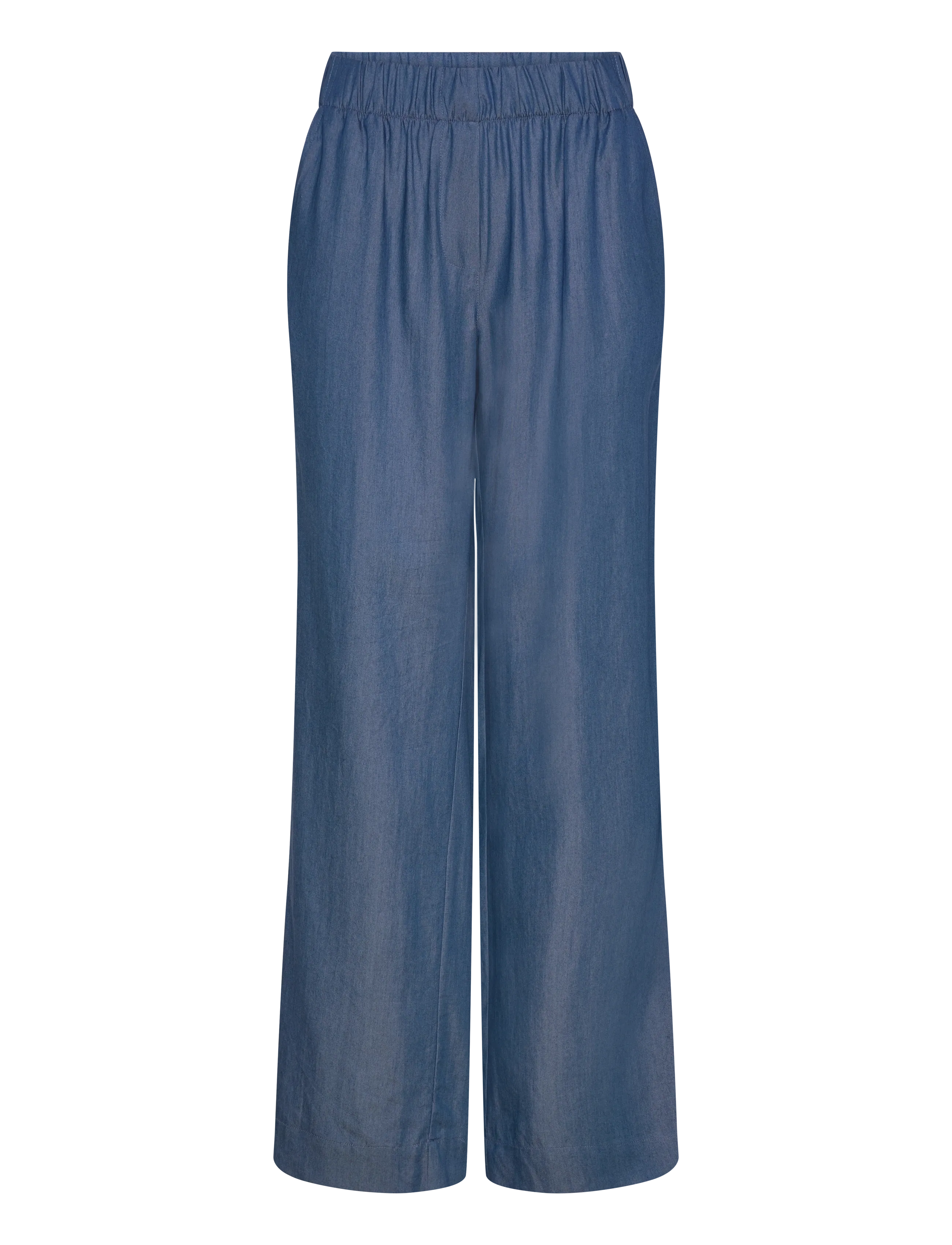 Minus MSMirja Mid Waist Pant - Officewear - MID BLUE / blue