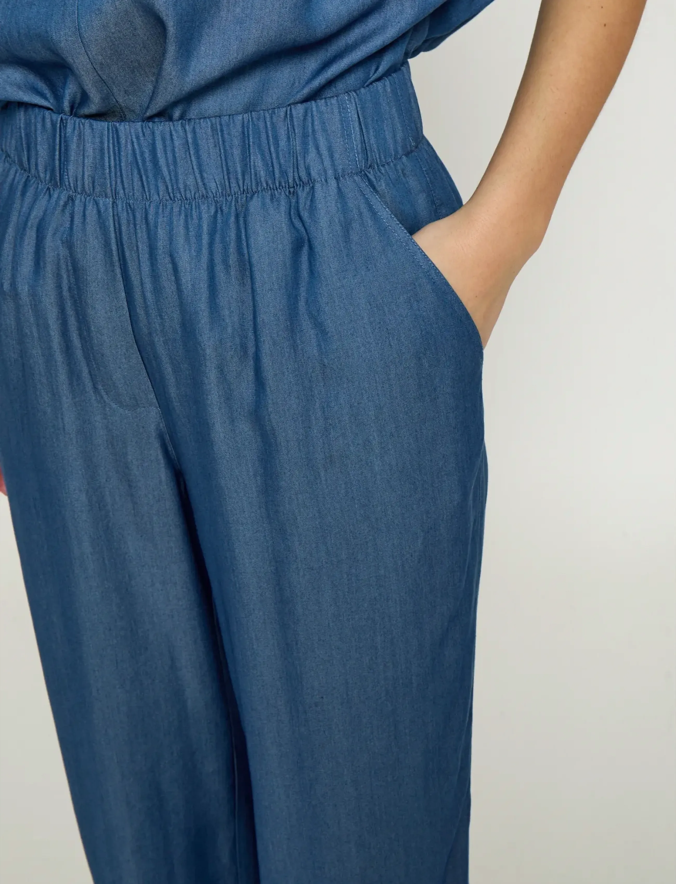 Minus Msmirja Mid Waist Pant cargobyxor dam – bild 4