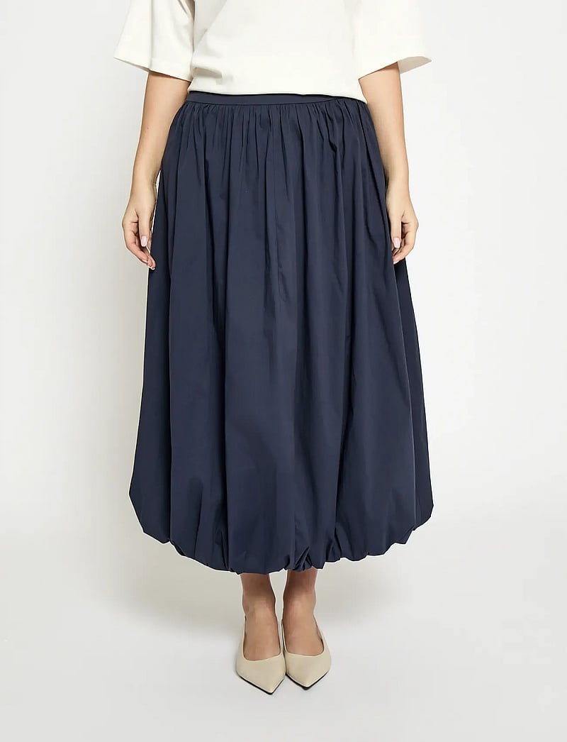 Minus - MSOline Midi Skirt - midi-röcke - sky captain - 2