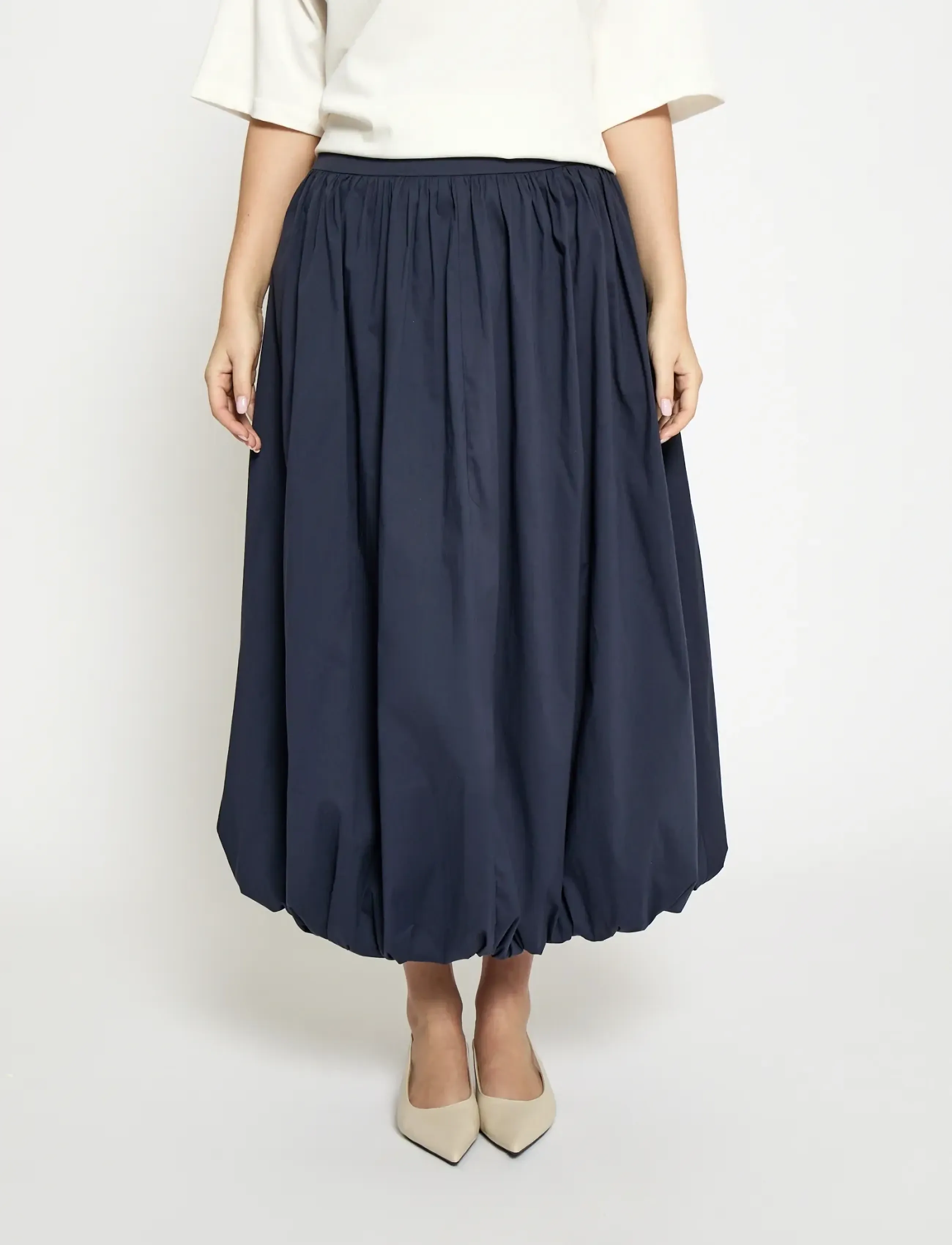 Minus - MSOline Midi Skirt - midi nederdele - sky captain - 2