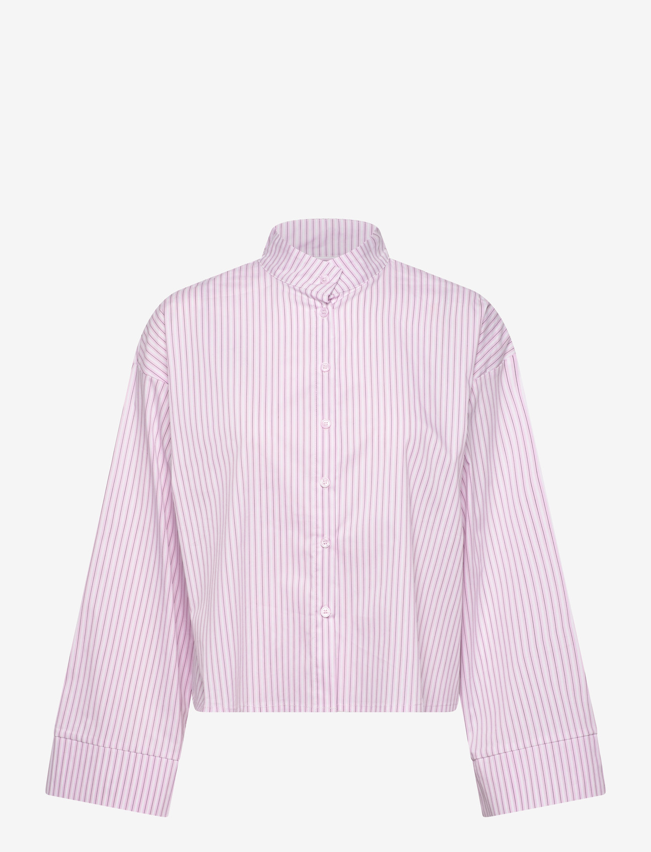Minus - MSSkye Shirt - långärmade skjortor - prism pink stripe - 3