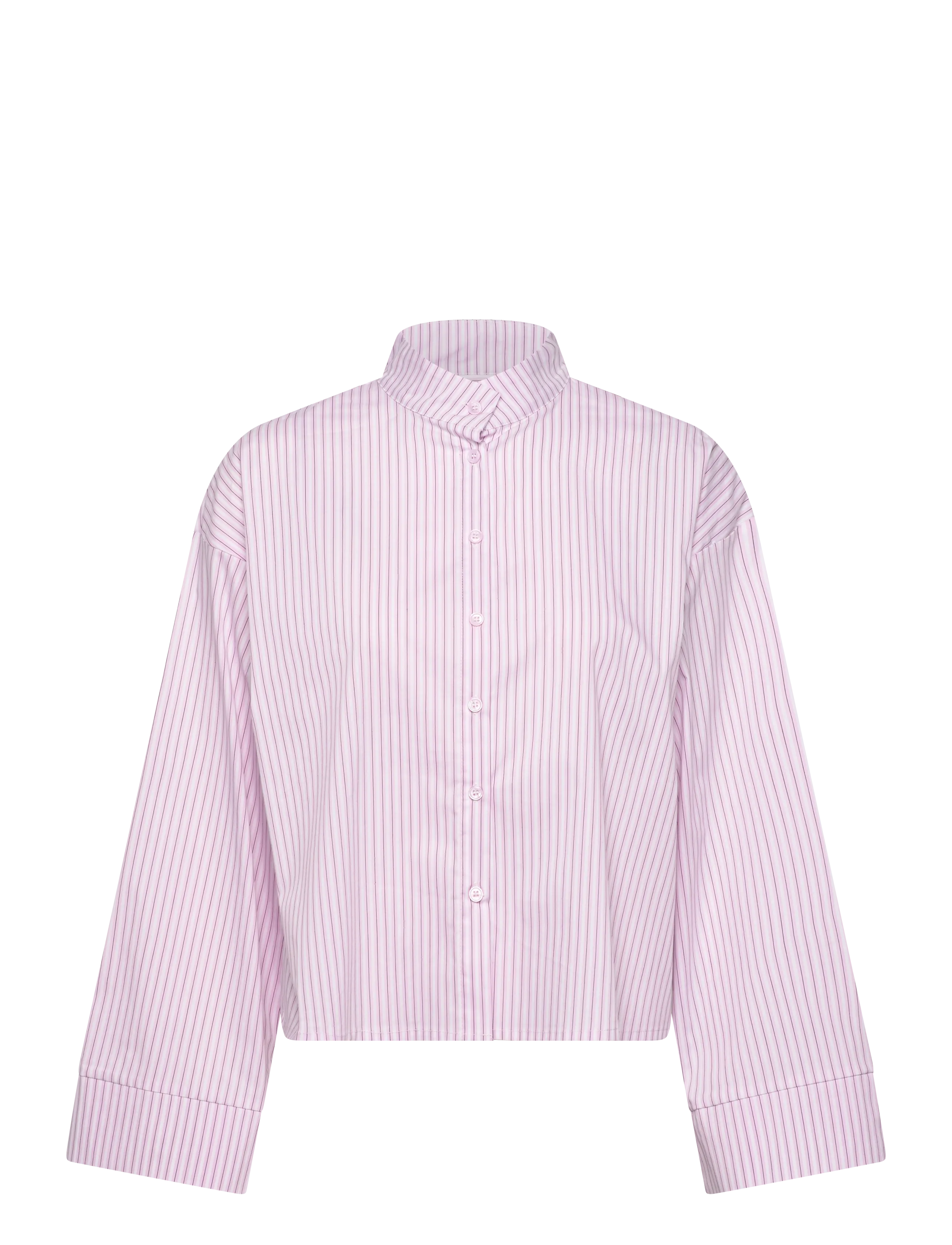 Minus - MSSkye Shirt - langærmede bluser - prism pink stripe - 3