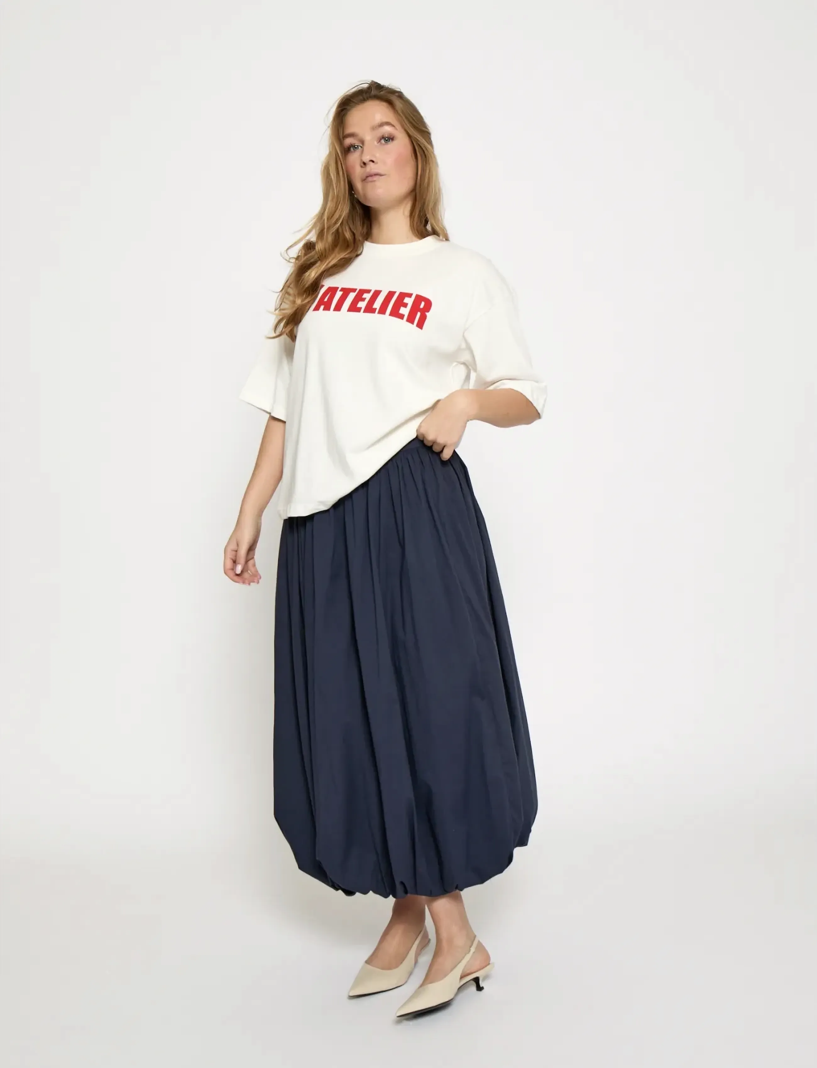 Minus - MSStine T-Shirt - t-shirts - cloud dan/red - 4