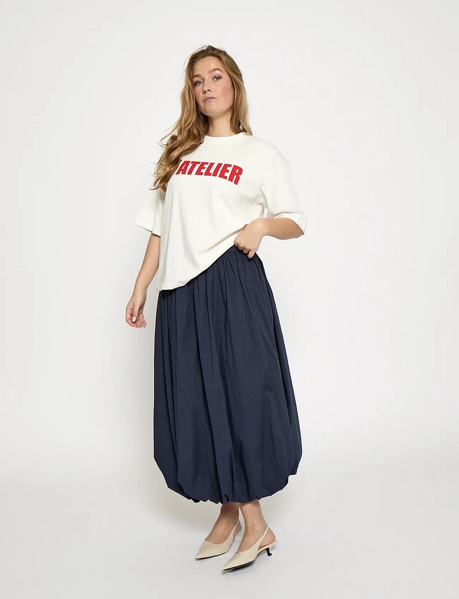 Minus - MSStine T-Shirt - t-shirts - cloud dan/red - 4