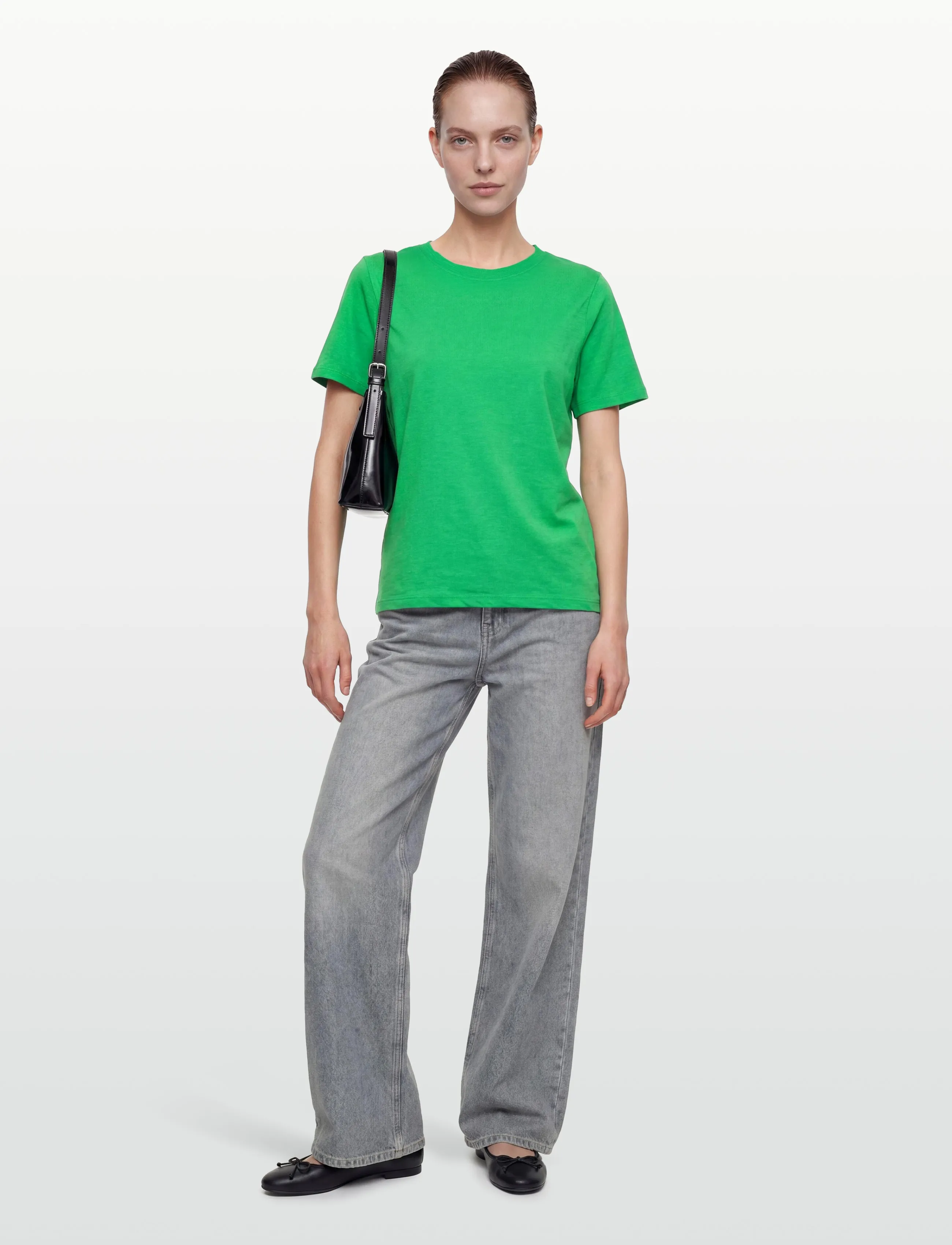 Minus MSLeti T-Shirt - T-shirts & Toppe - GREENBRIAR / green
