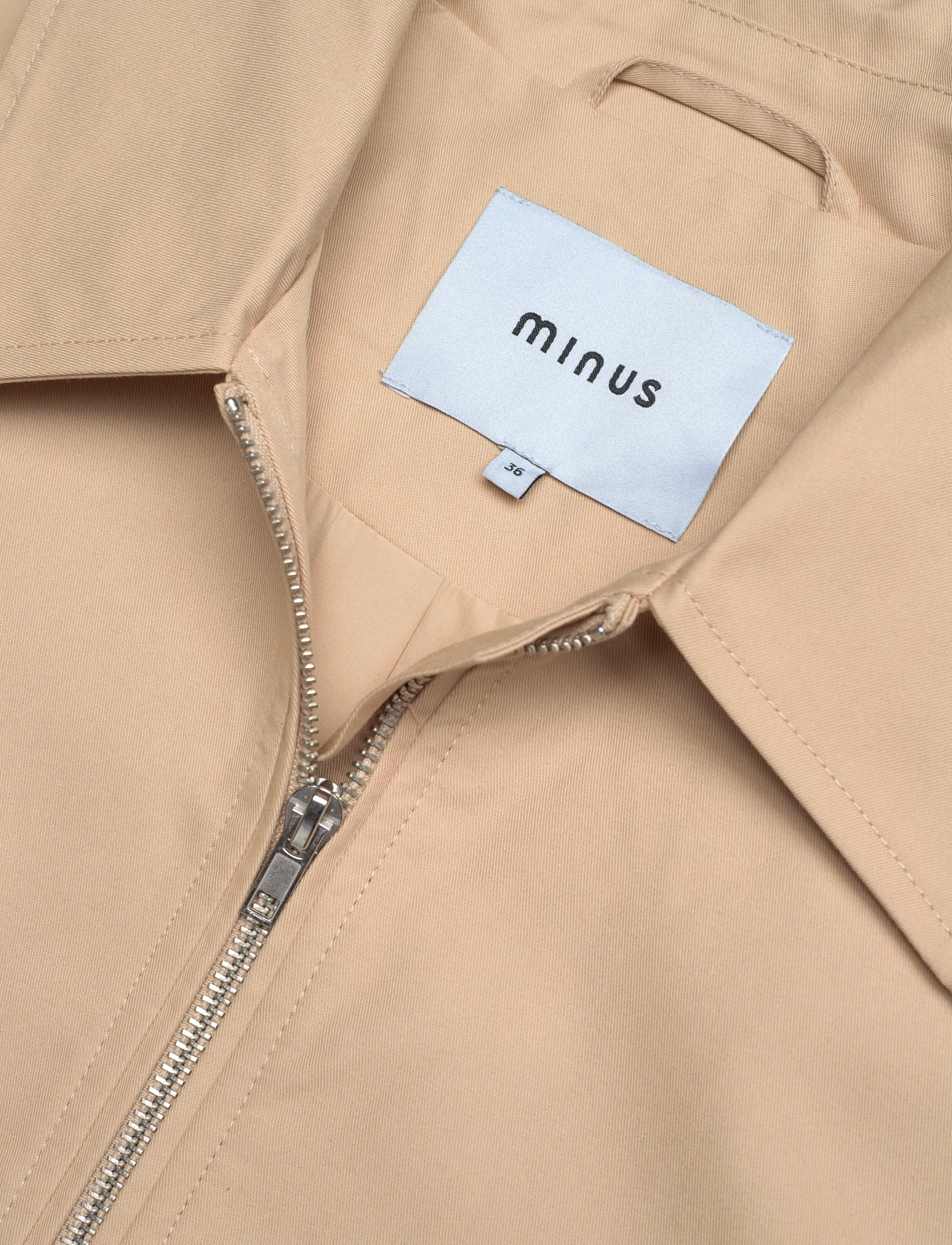 Minus - MSMaddie Jacket - tunna jackor - nomad sand - 5
