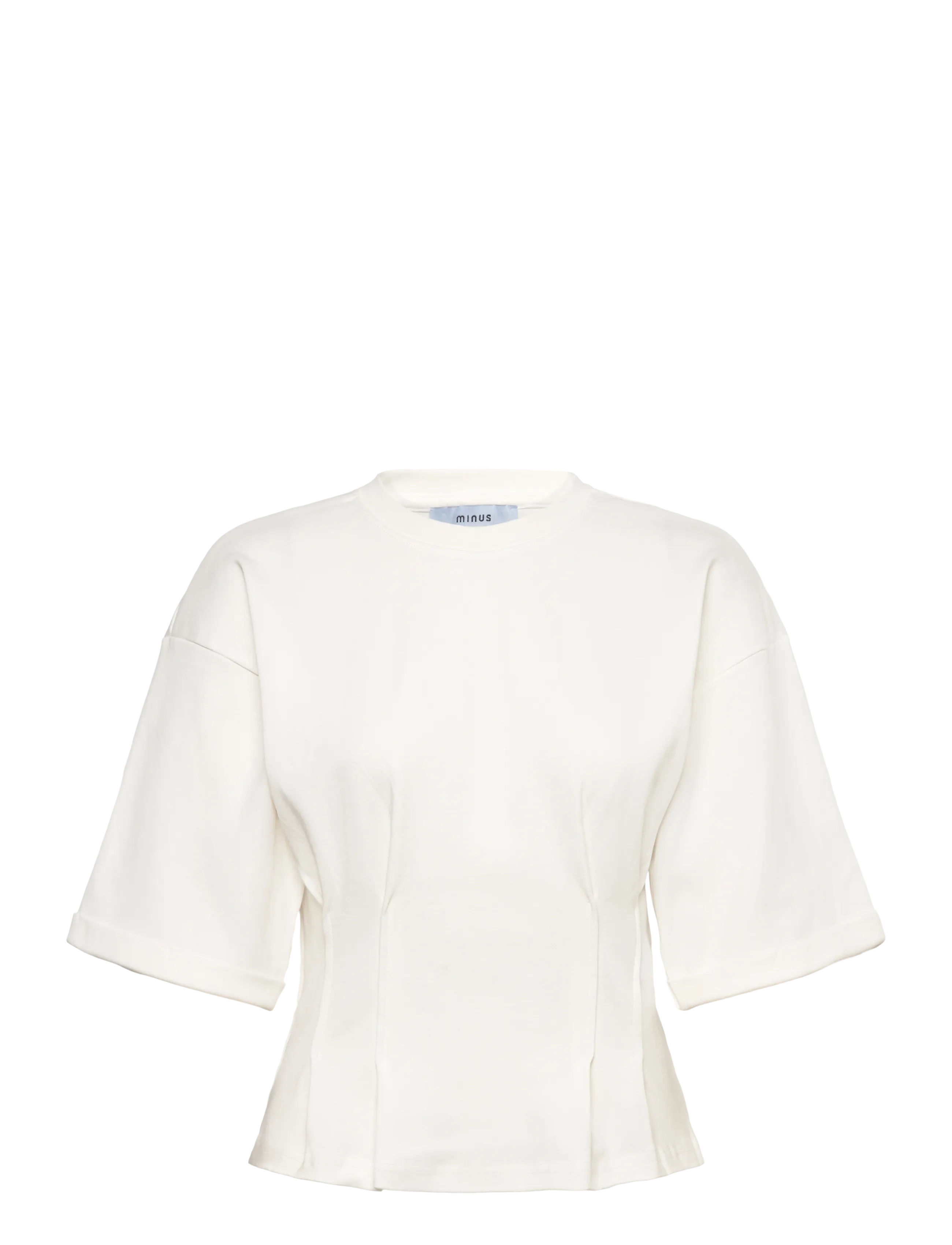 Minus MSJuniana GOTS T-Shirt - Kleidung - CLOUD DANCER / white
