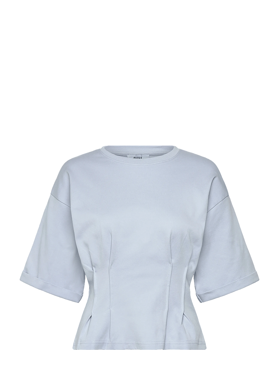 Minus - MSJuniana GOTS T-Shirt - t-shirts - skyway blue - 1