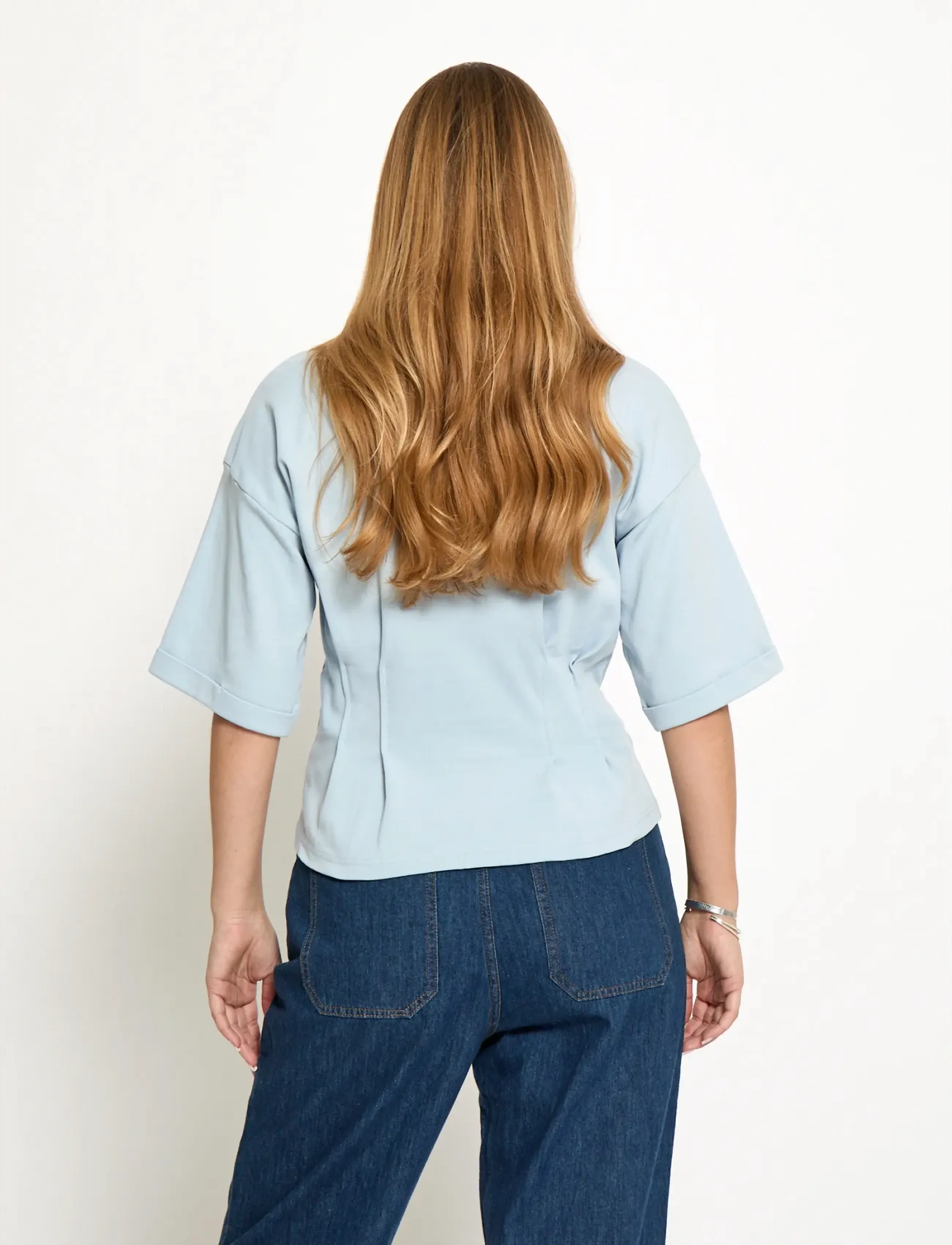 Minus - MSJuniana GOTS T-Shirt - t-shirts - skyway blue - 3