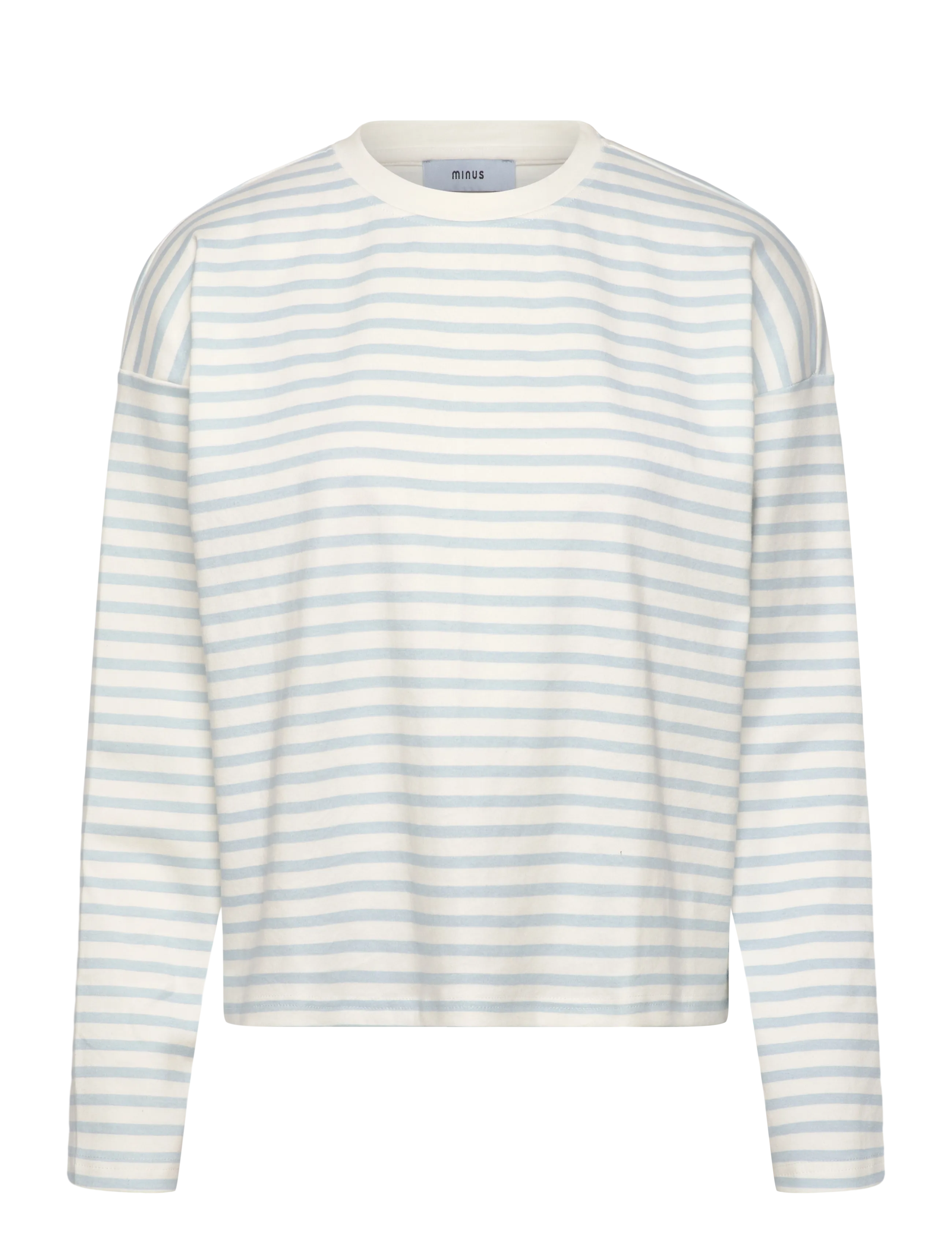 Minus MSDenisa Striped Long Sleeve T-shir - Tøj - SKYWAY BLUE STRIPE / blue