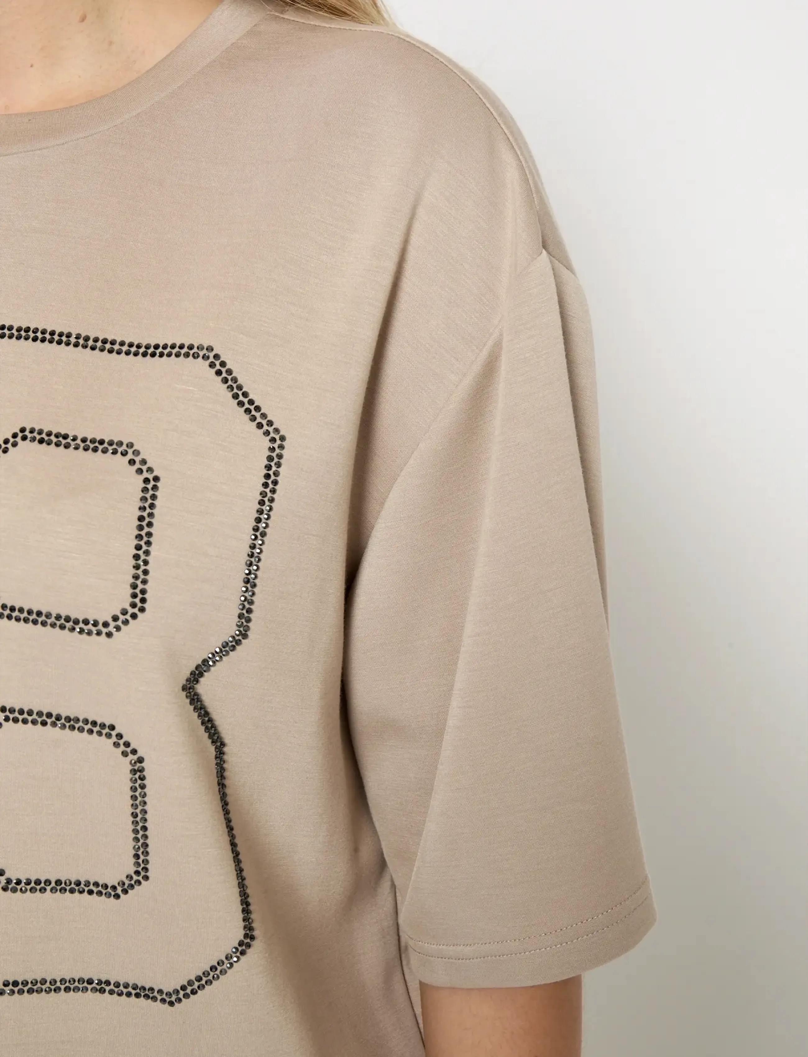 Minus - MSMalou T-Shirt - t-shirts - sand gray - 5