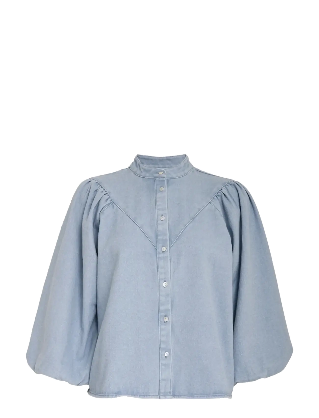 MINUS Msnew Solene Denim Shirt Blau - 36 - Damen