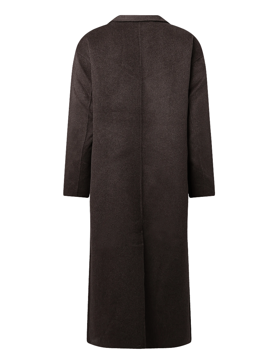 Minus - MSPaula Coat - winterjacken - slate brown mel - 1