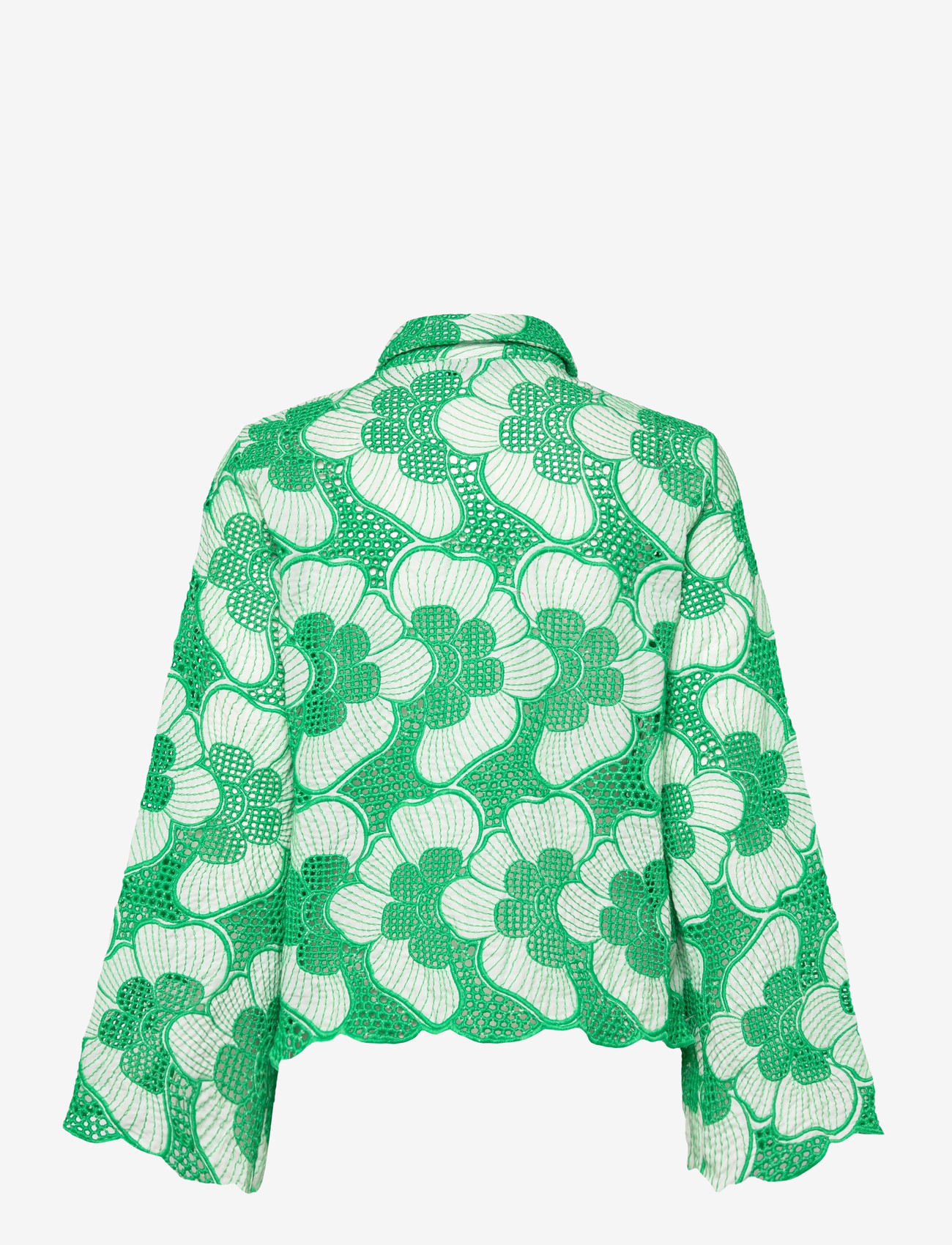 Minus - MSTanni Shirt - langærmede skjorter - greenbriar - 2