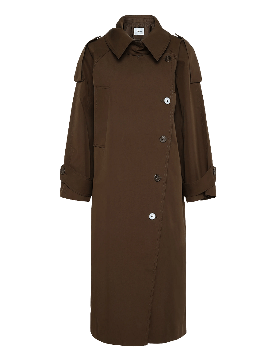 Minus - MSPalina Coat - slate brown - 0