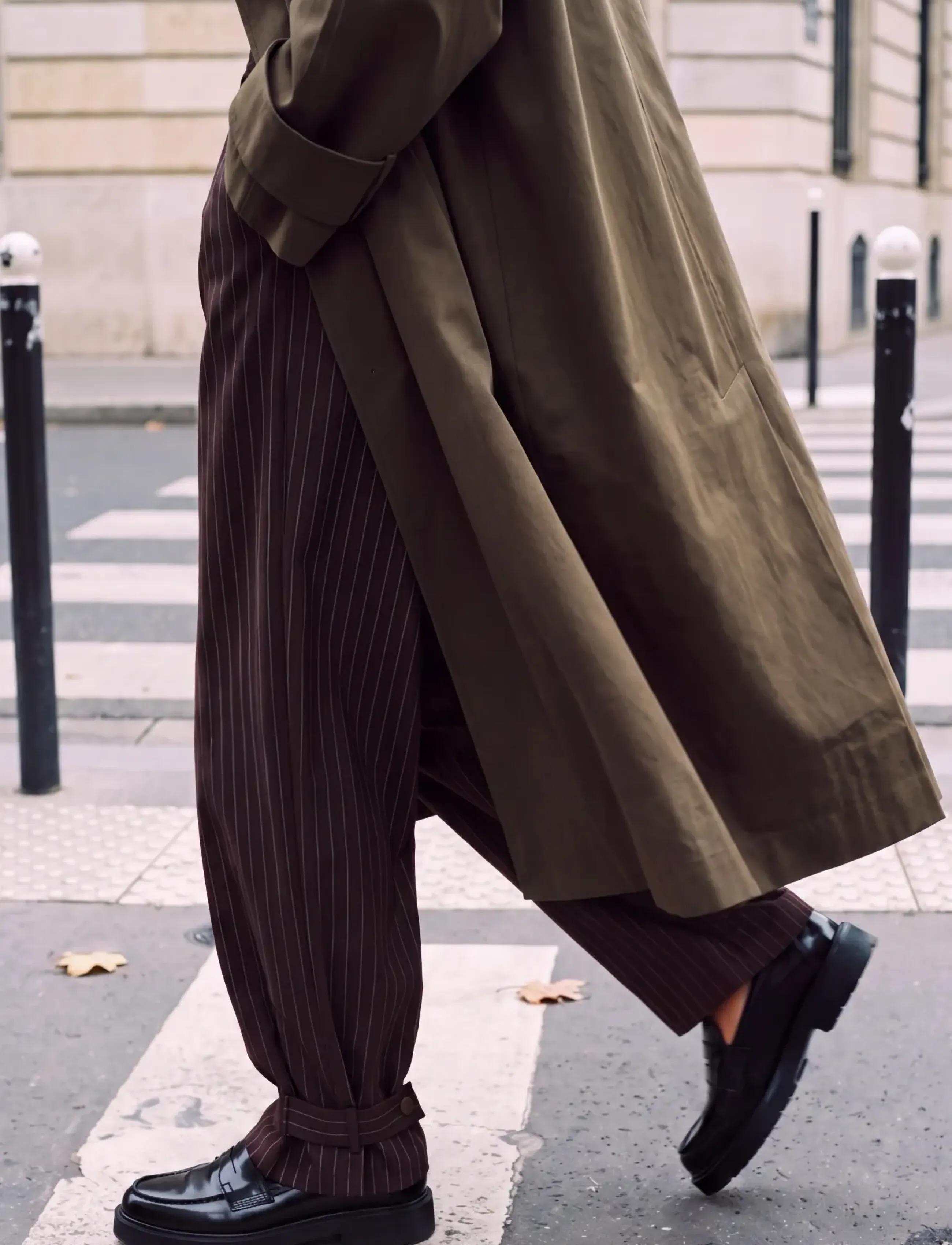 Minus - MSPalina Coat - trenchcoats - slate brown - 3